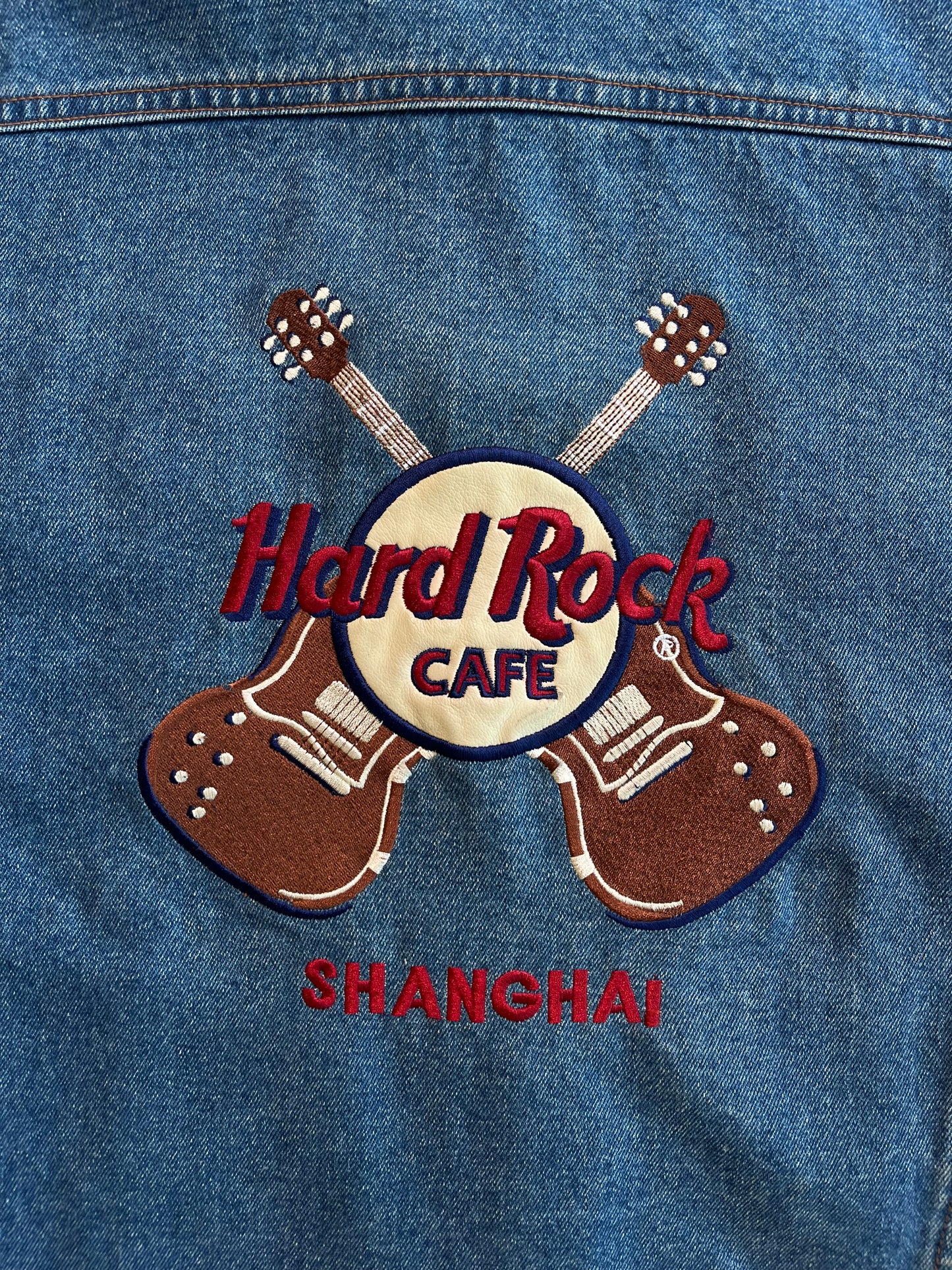 Hard Rock Cafe Shanghai Denim Jacket (L)