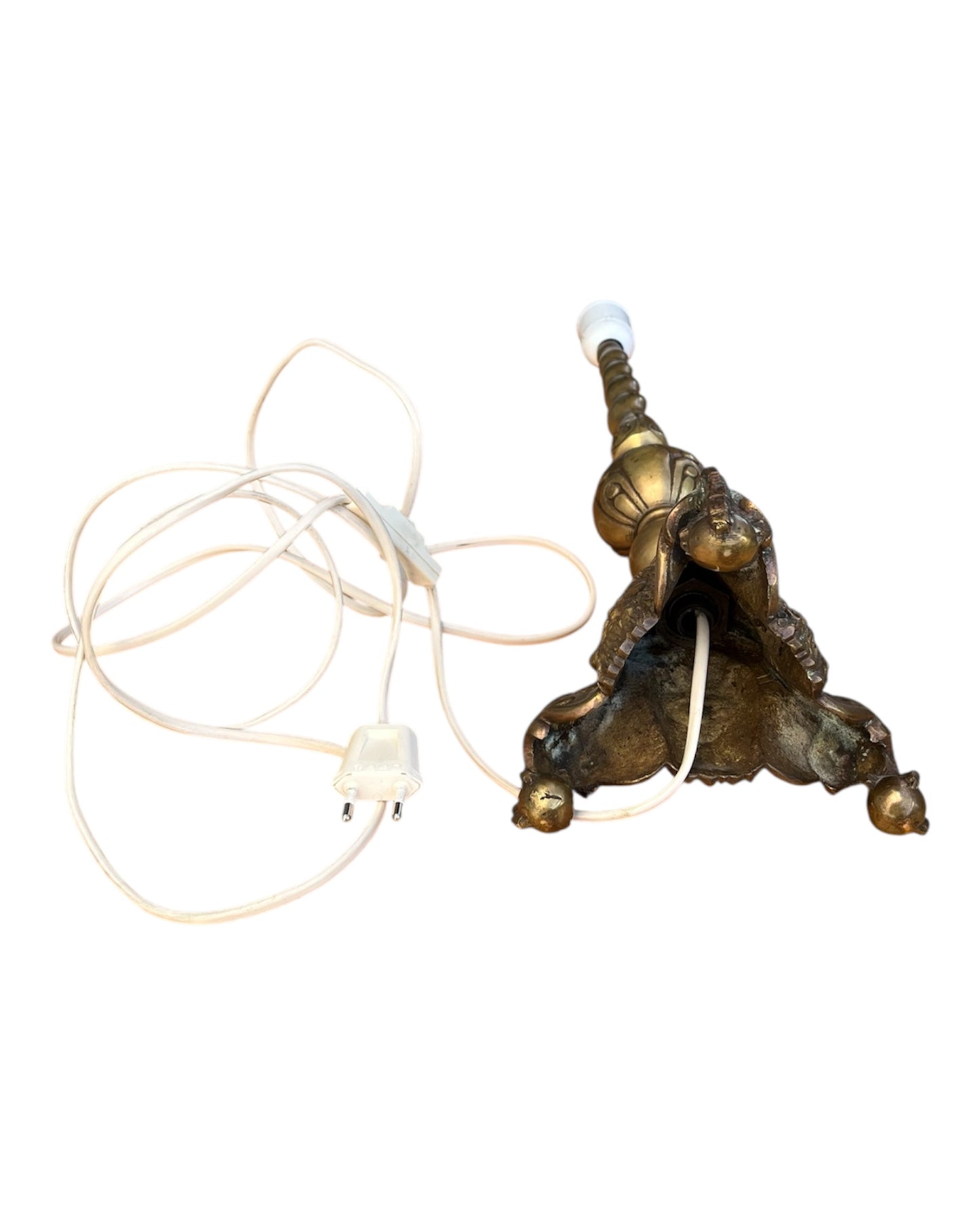 Vintage Brass Lamp
