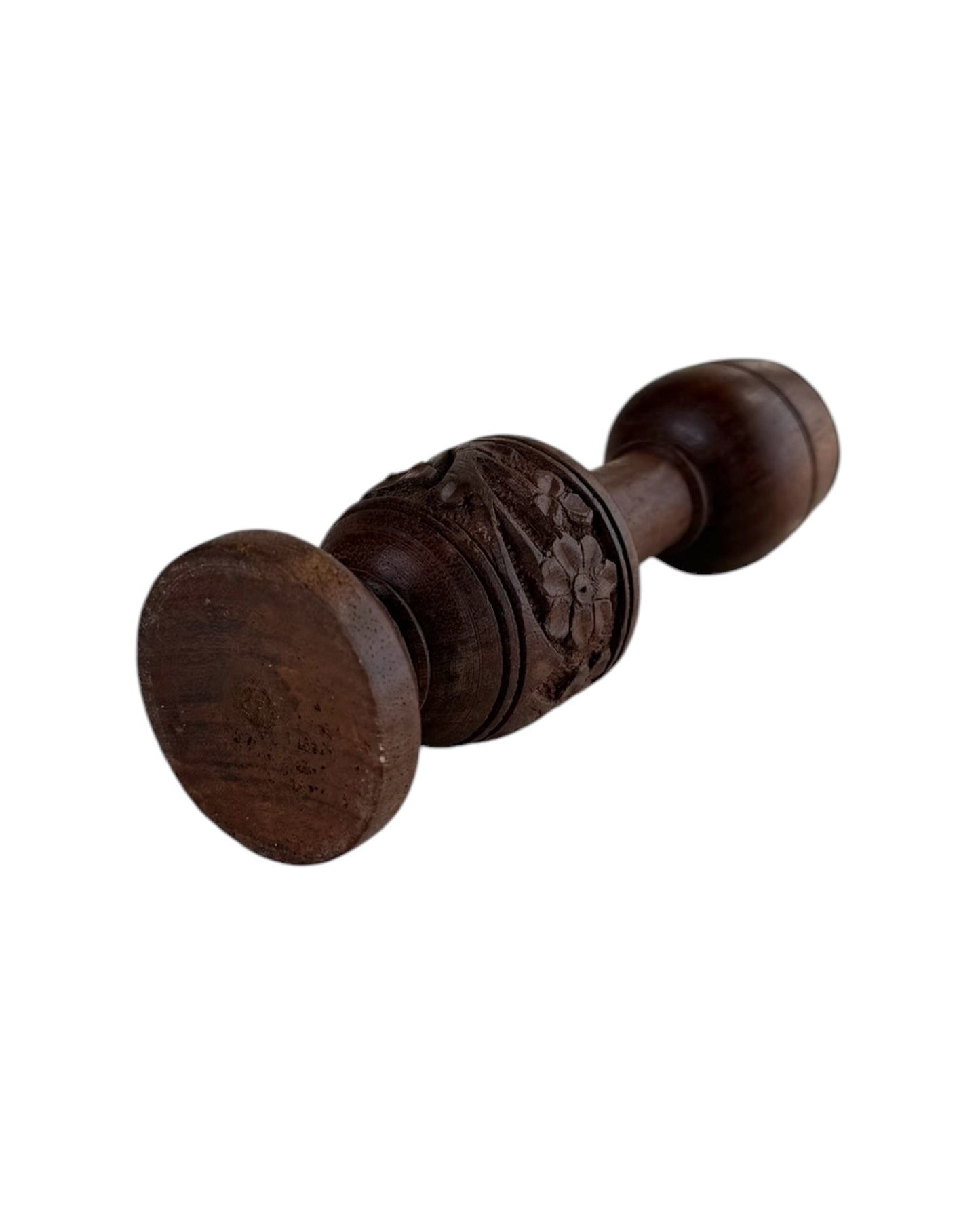 Teak Candle Holder