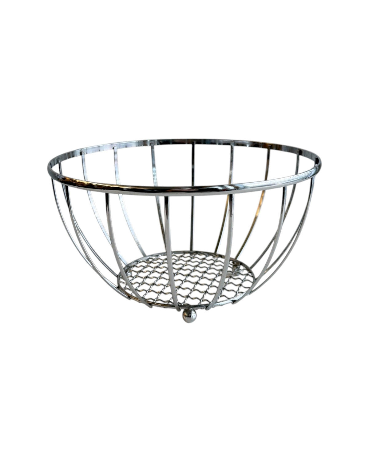 Metallic Fruit Bowl