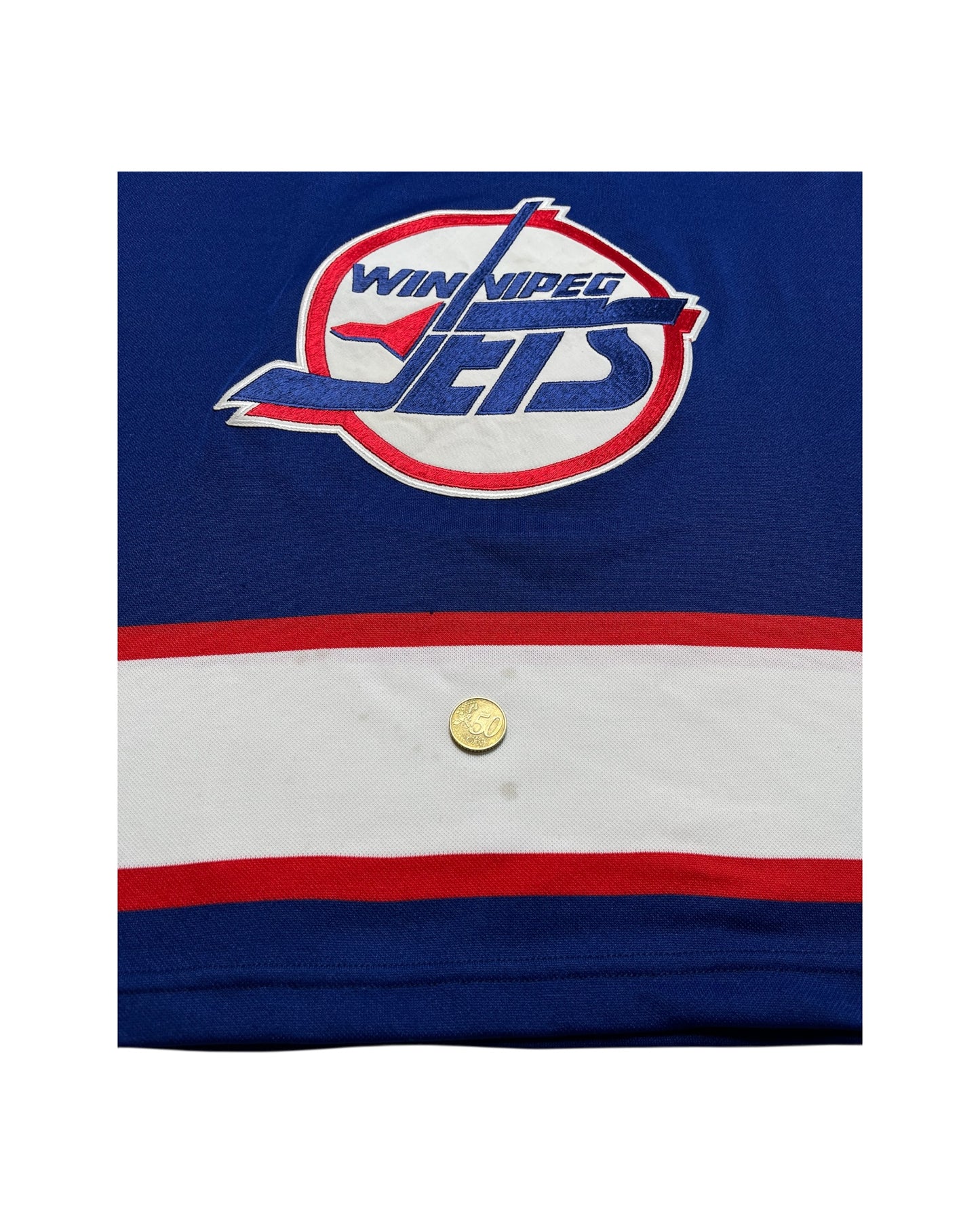 CCM Winnipeg Jets Selanne #8 Jersey (XL)