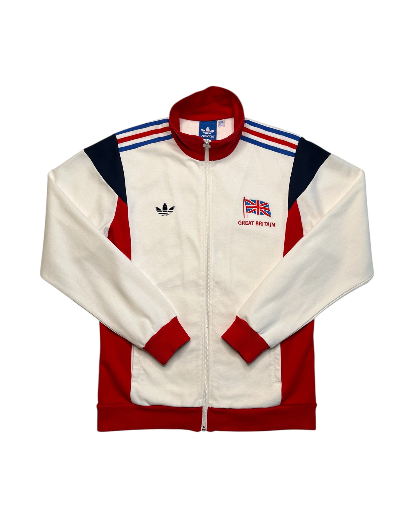 Adidas Great Britain Tracktop (M) – Lindberg Vintage & Second Hand