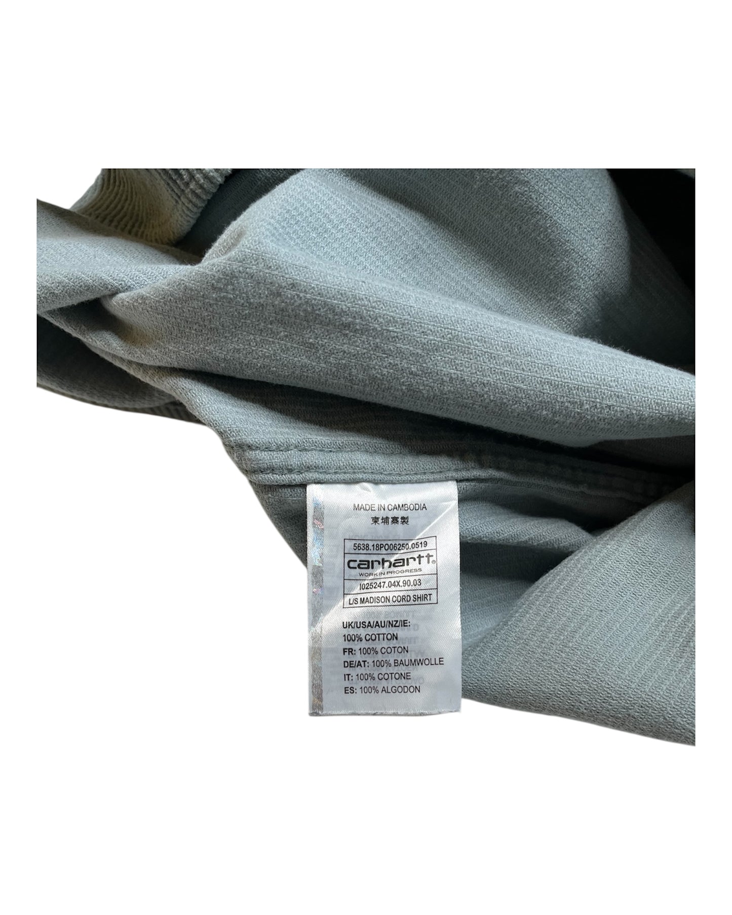 Carhartt L/S Madison Cord Shirt (L)