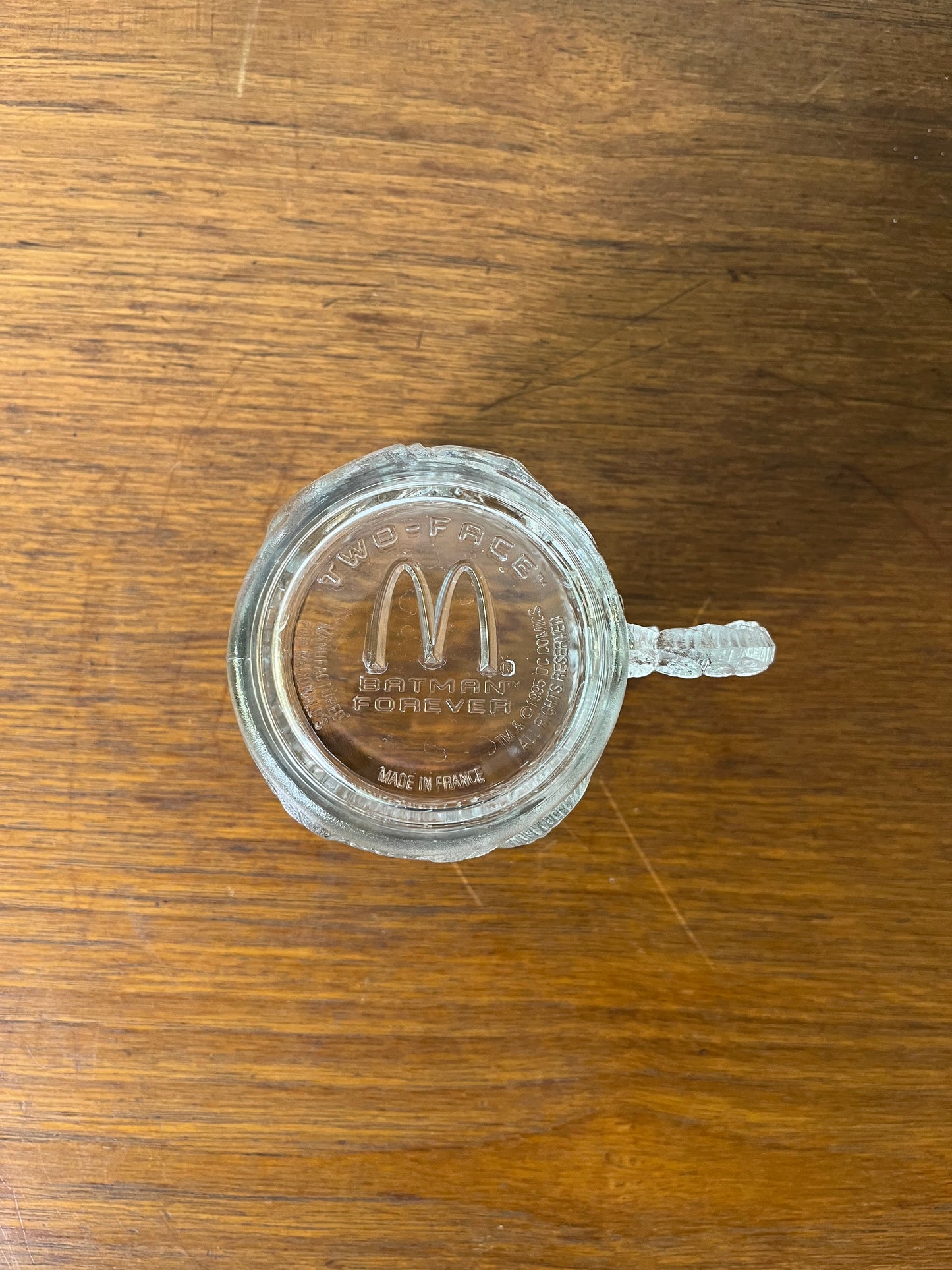 McDonald’s Batman Forever Two-Face Glass Mug