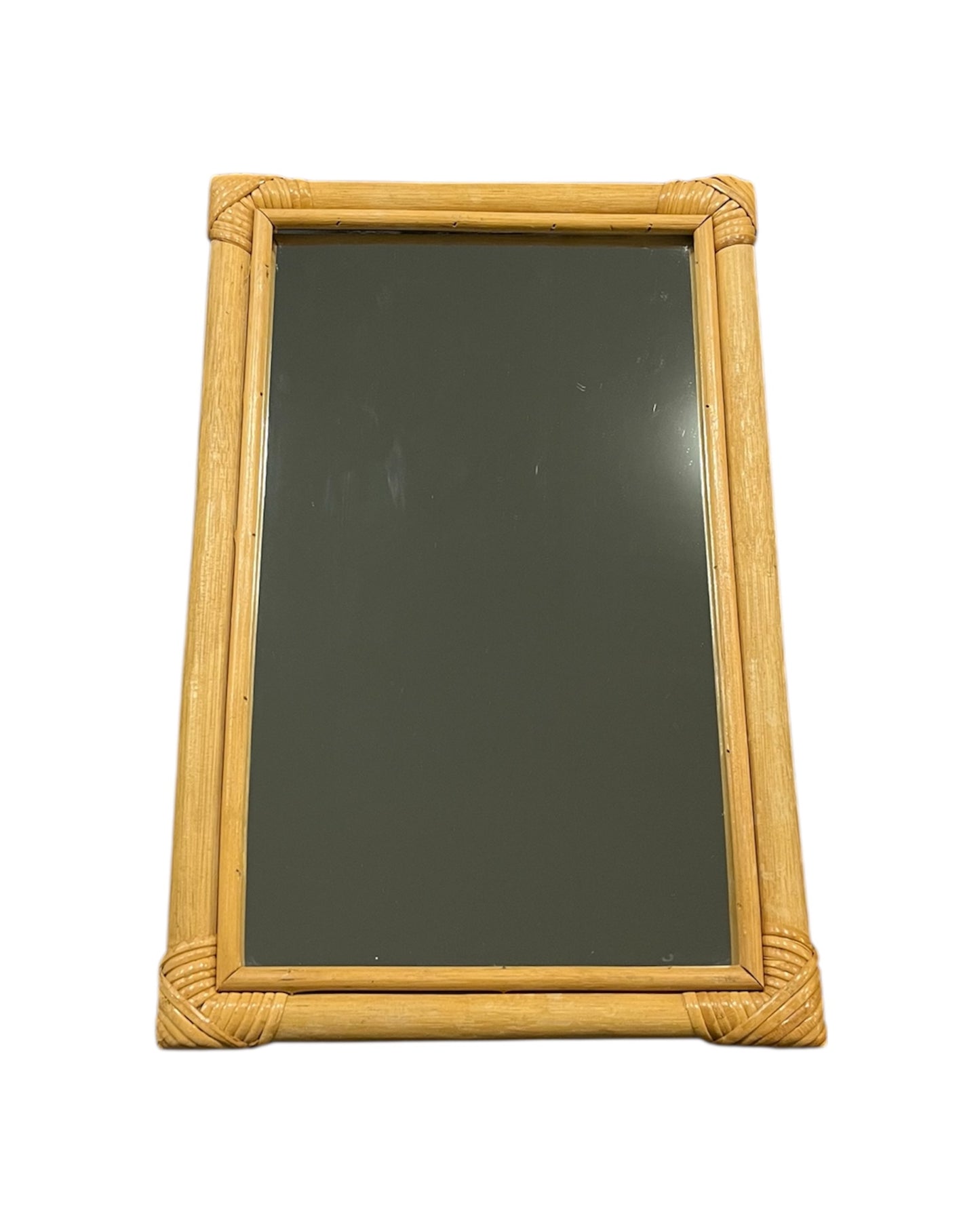 Rattan Mirror