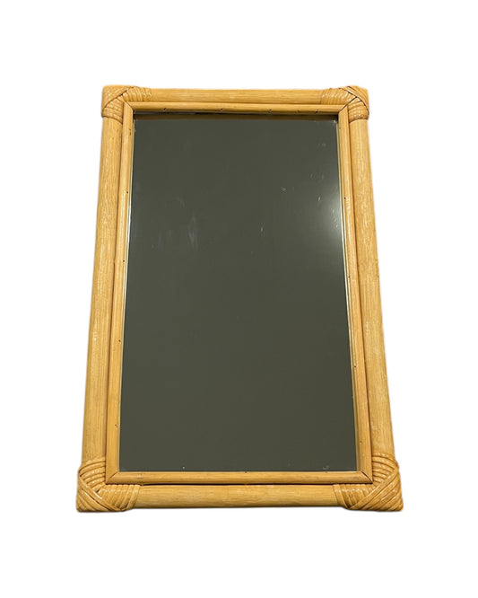 Rattan Mirror