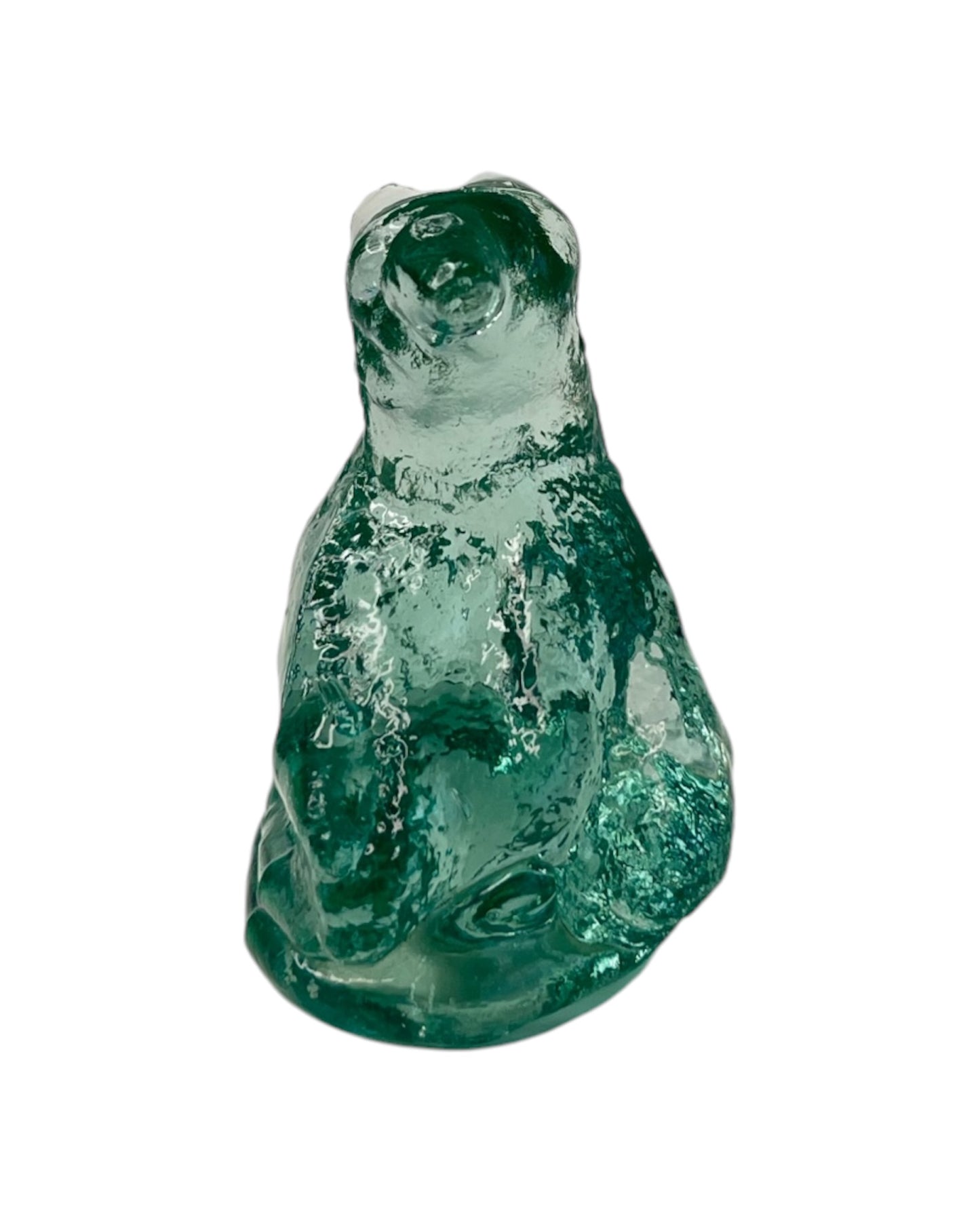 Glass Bear Figure