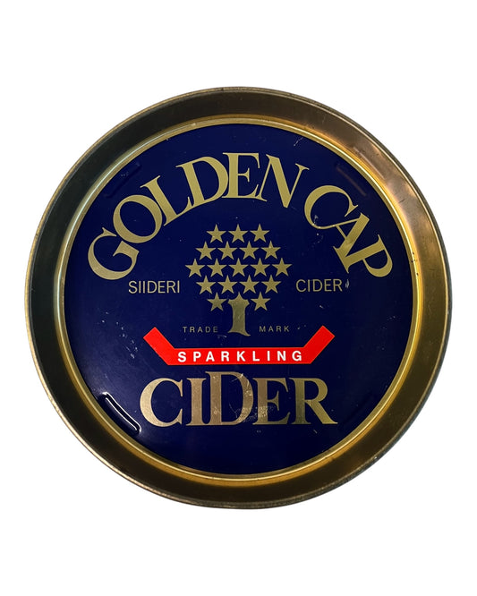 Golden Cap Cider Tray