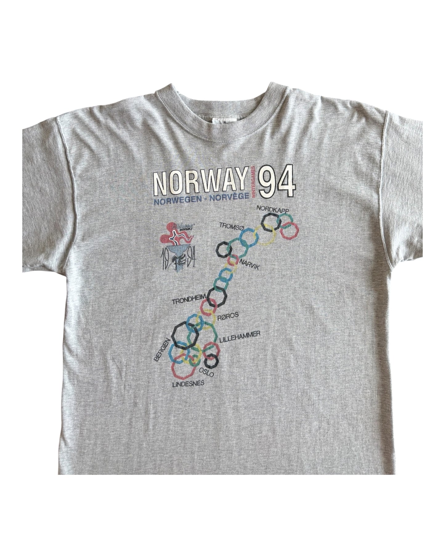 Norway Lillehammer 1994 Olympic T-Shirt (M/L)