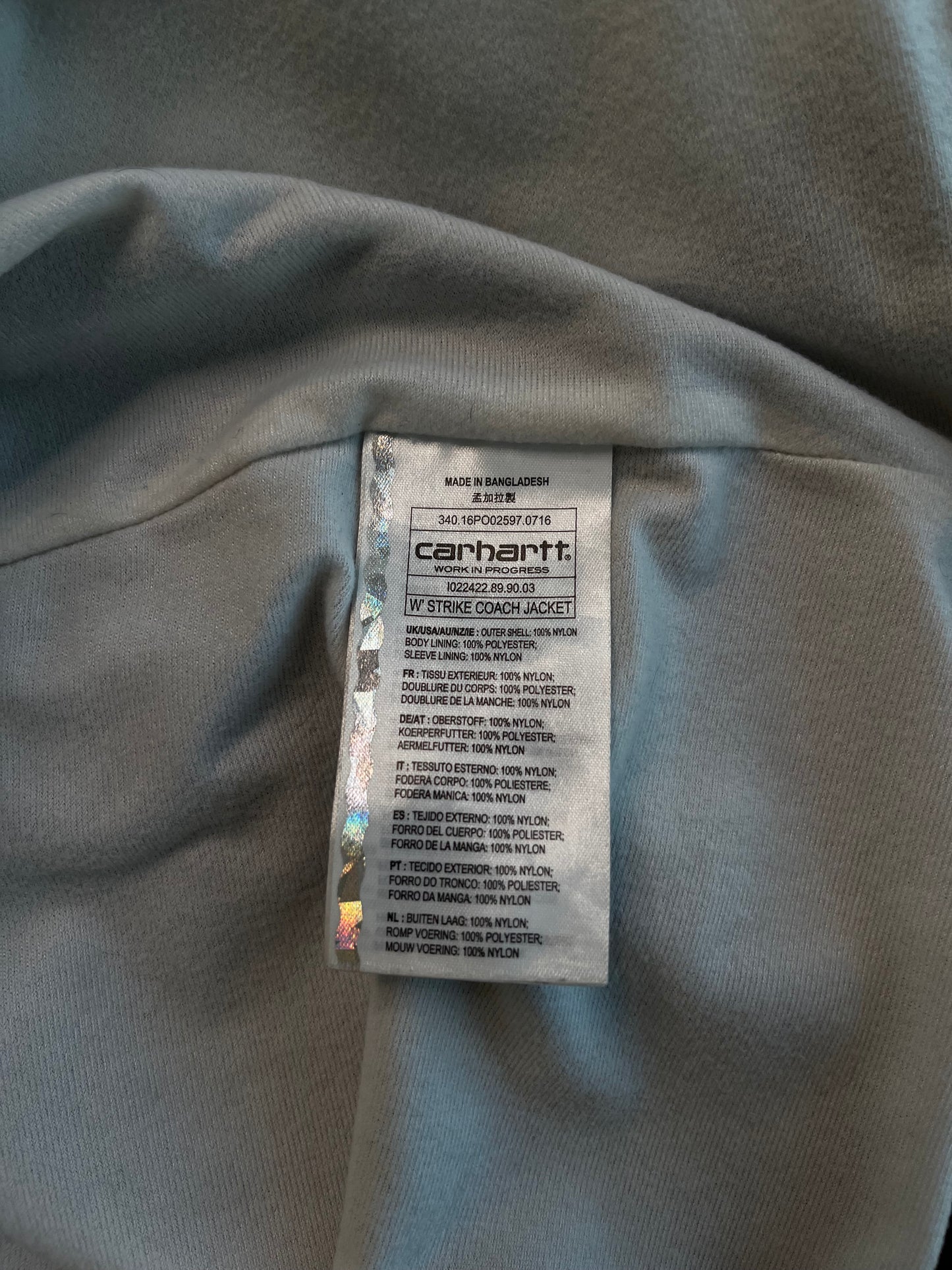 Carhartt W’ Strike Coach Jacket   (M)