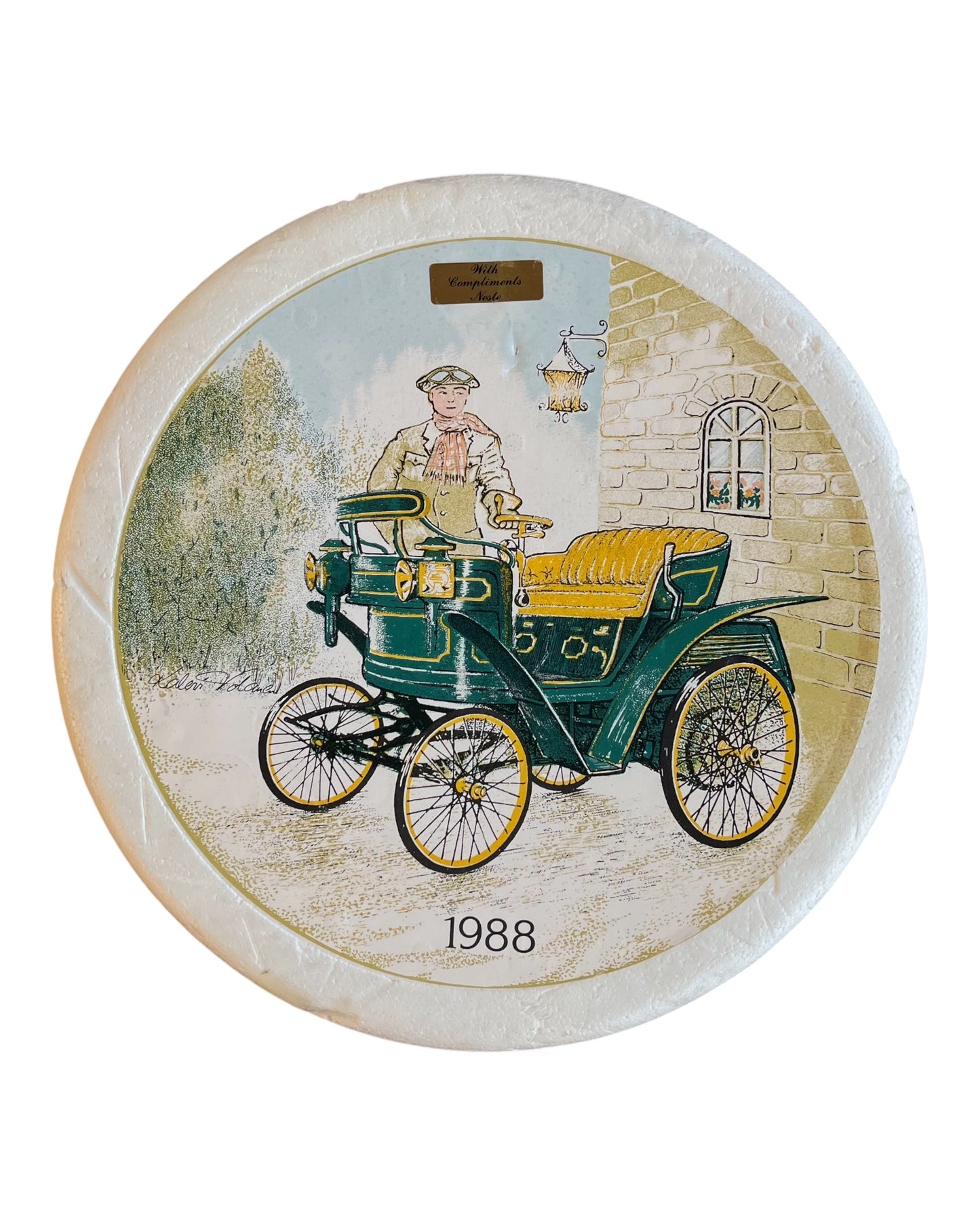 Autohistorian 1988 Wall Plate