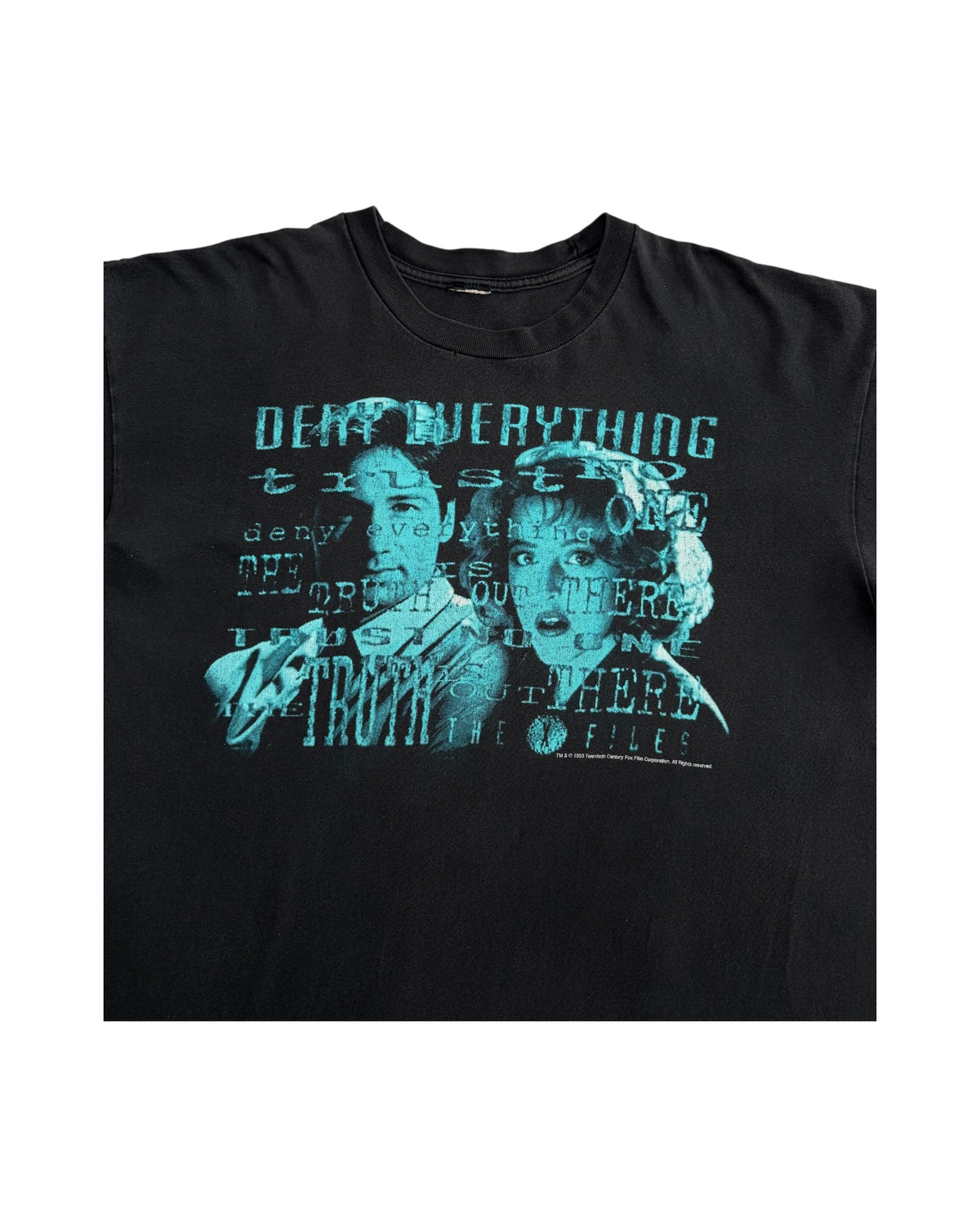 The X-Files Deny Everything 1995 T-Shirt (XL)