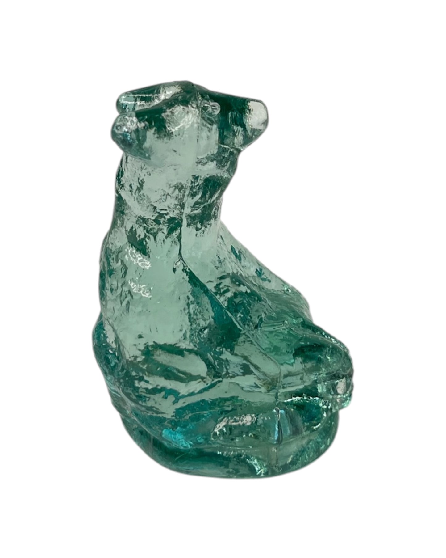Glass Bear Figure