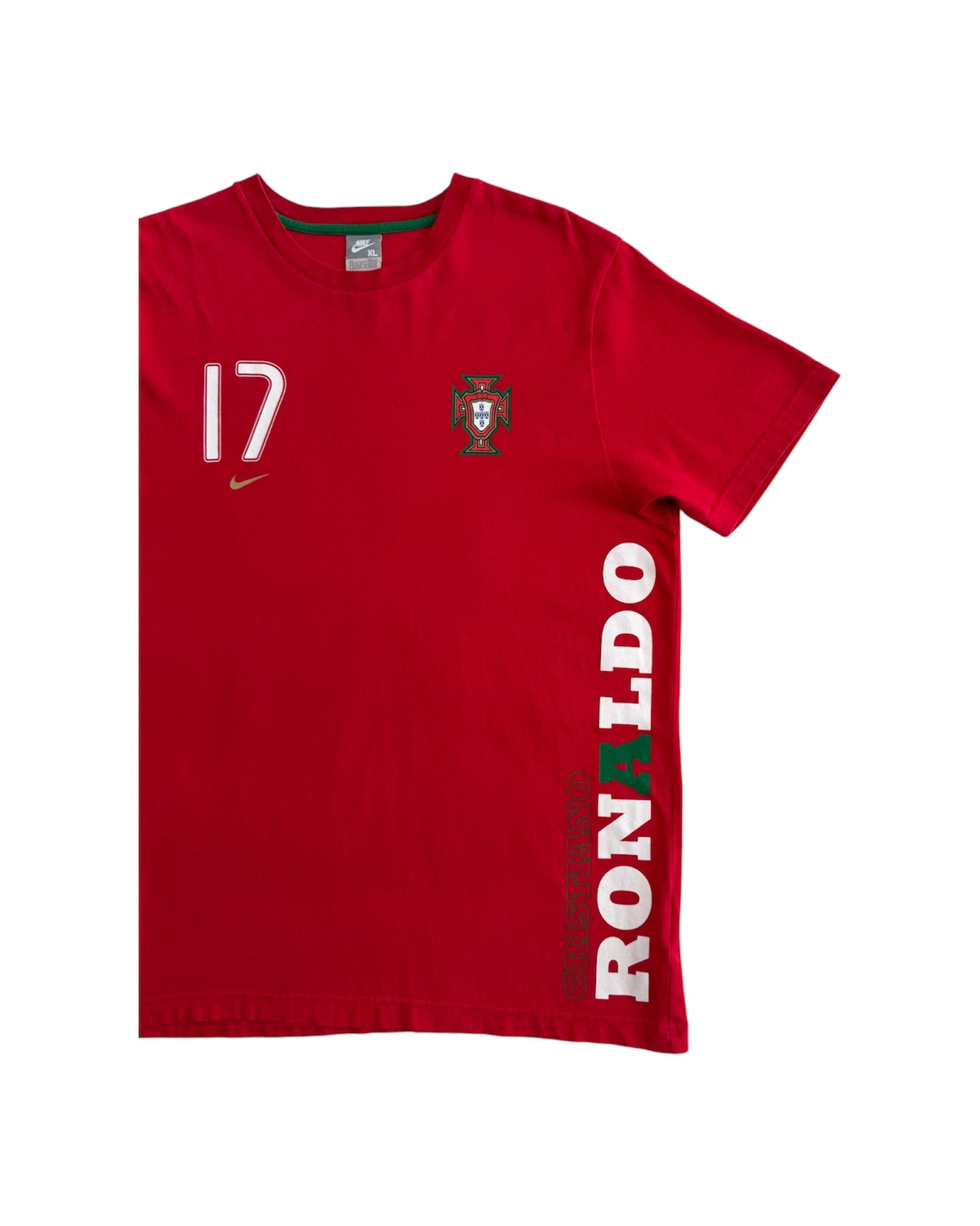 Nike Portugal Cristiano Ronaldo #17 T-Shirt (XL)