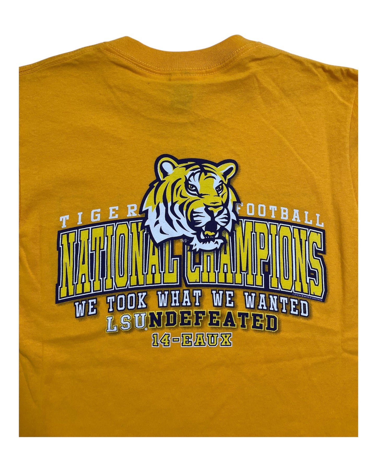 LSU Tigers 2011 National Champions Shirt (S)