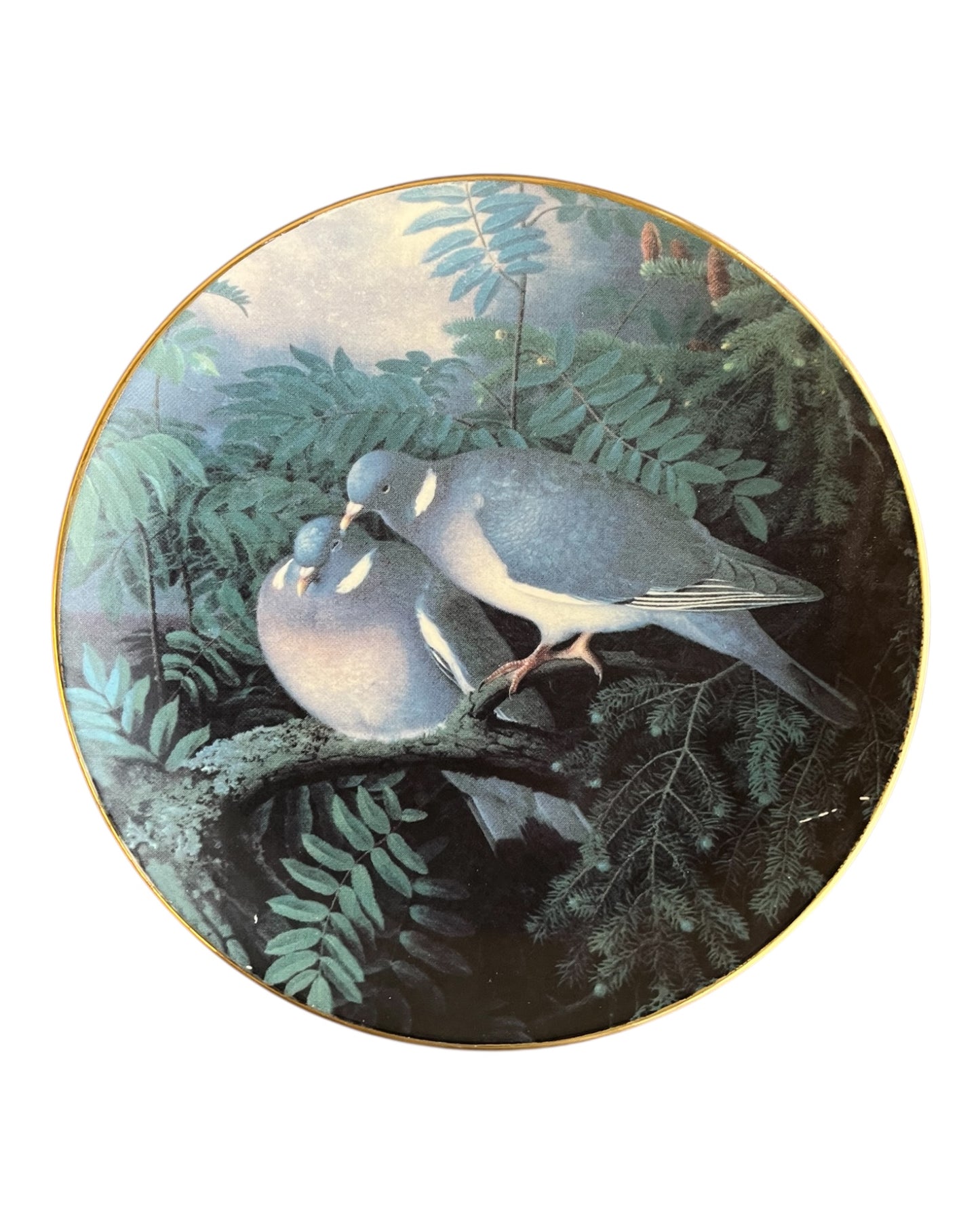 Arabia Sepelkyyhkyspari Wall Plate