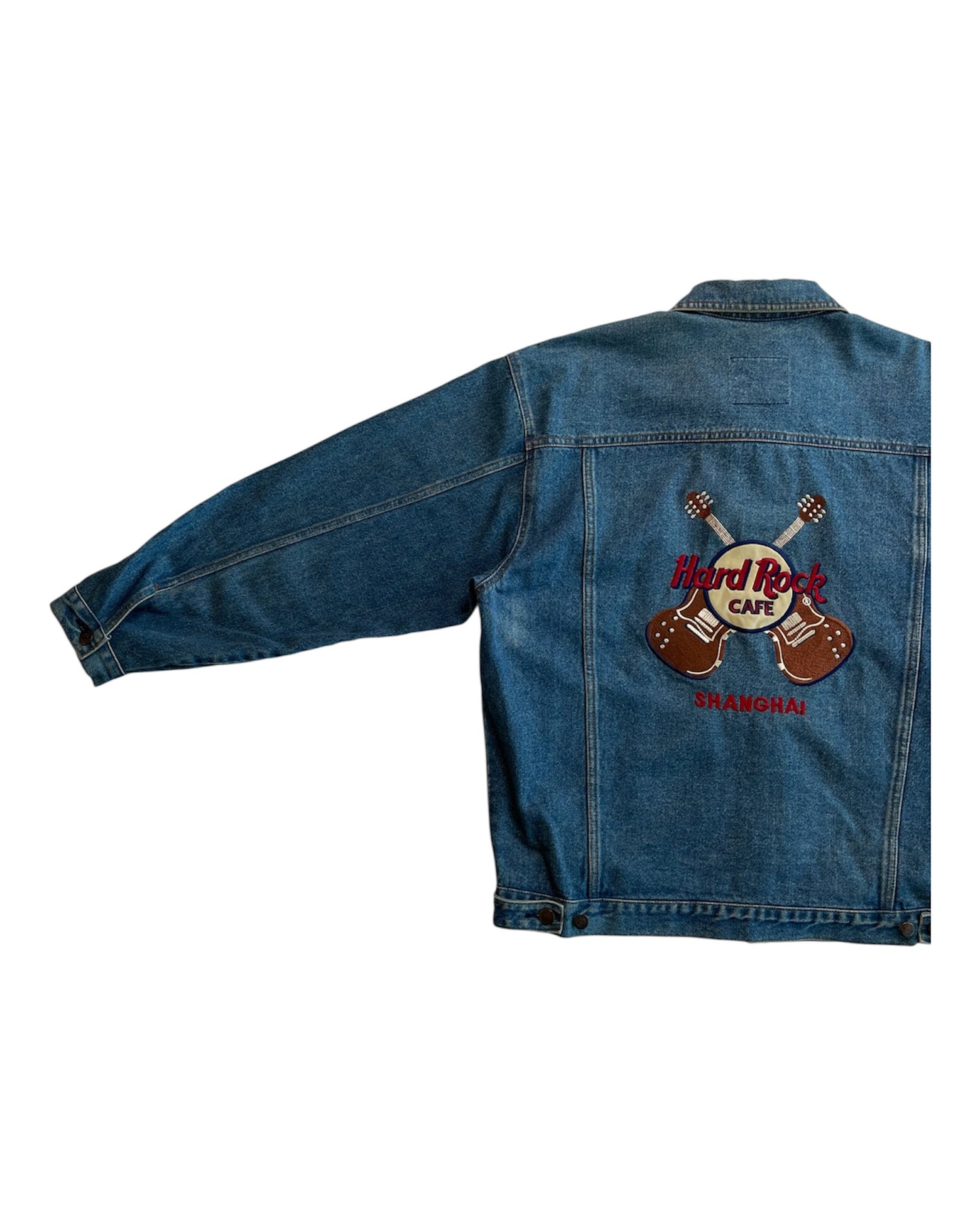 Hard Rock Cafe Shanghai Denim Jacket (L)