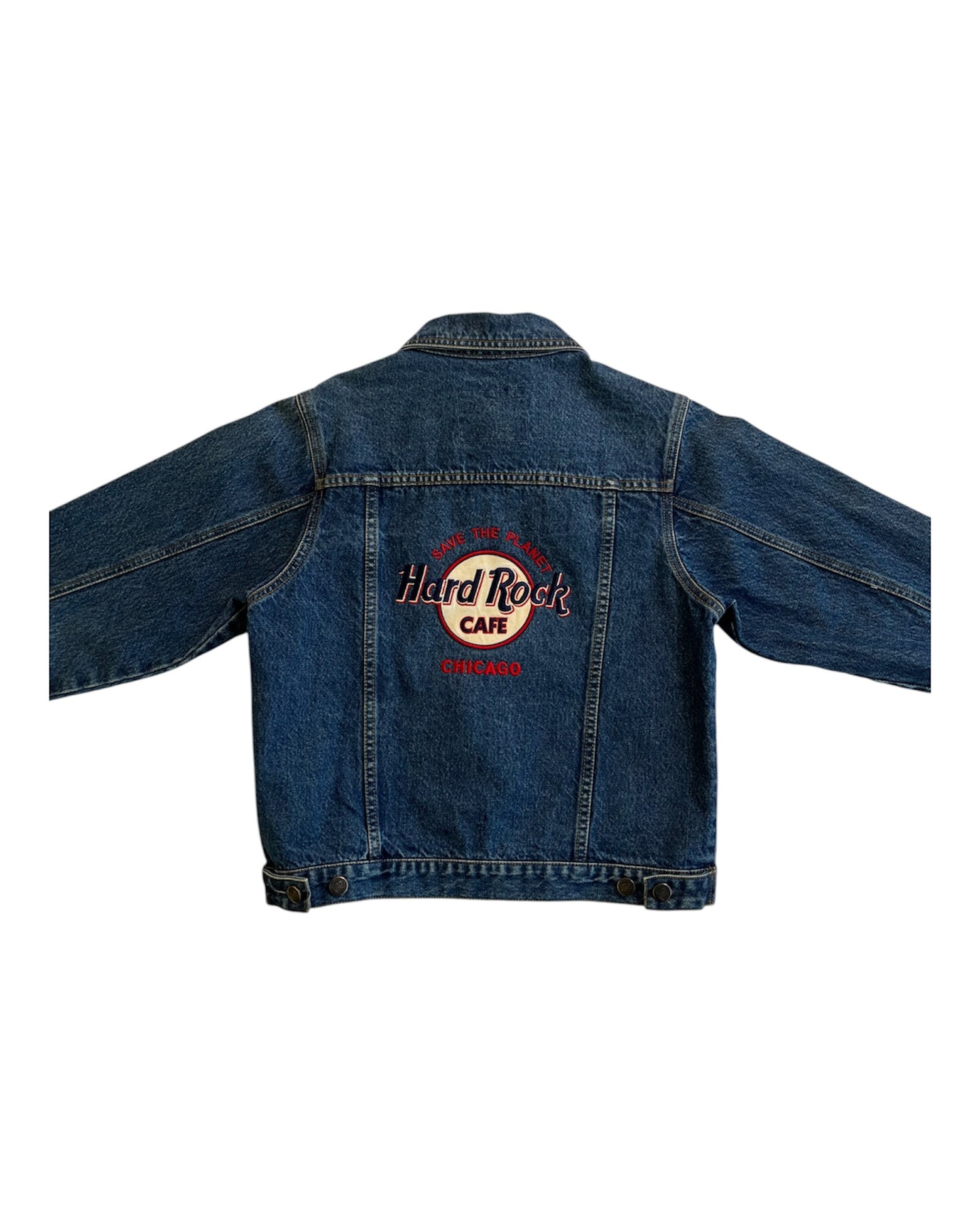 Hard Rock Cafe Chicago Denim Jacket
