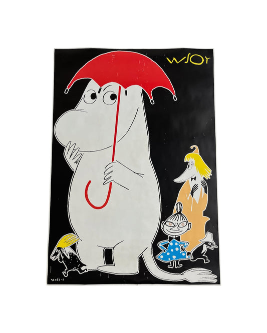 WSOY Moomin Poster