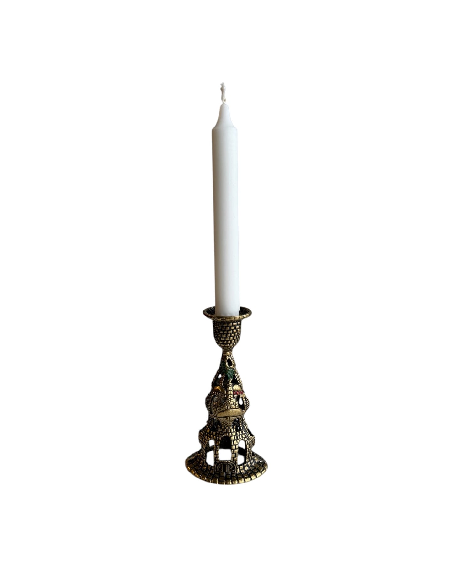 Vintage Brass Candle Holder
