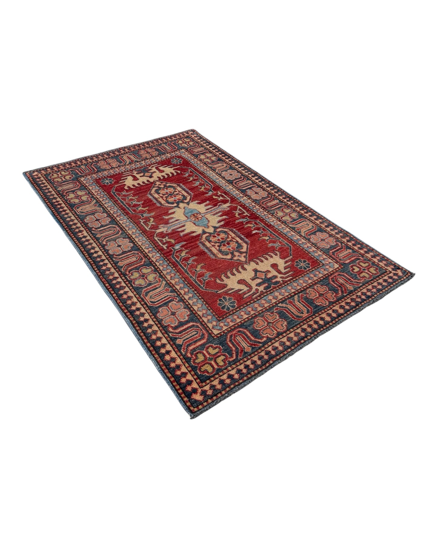 Hand Knotted Oriental Wool Rug