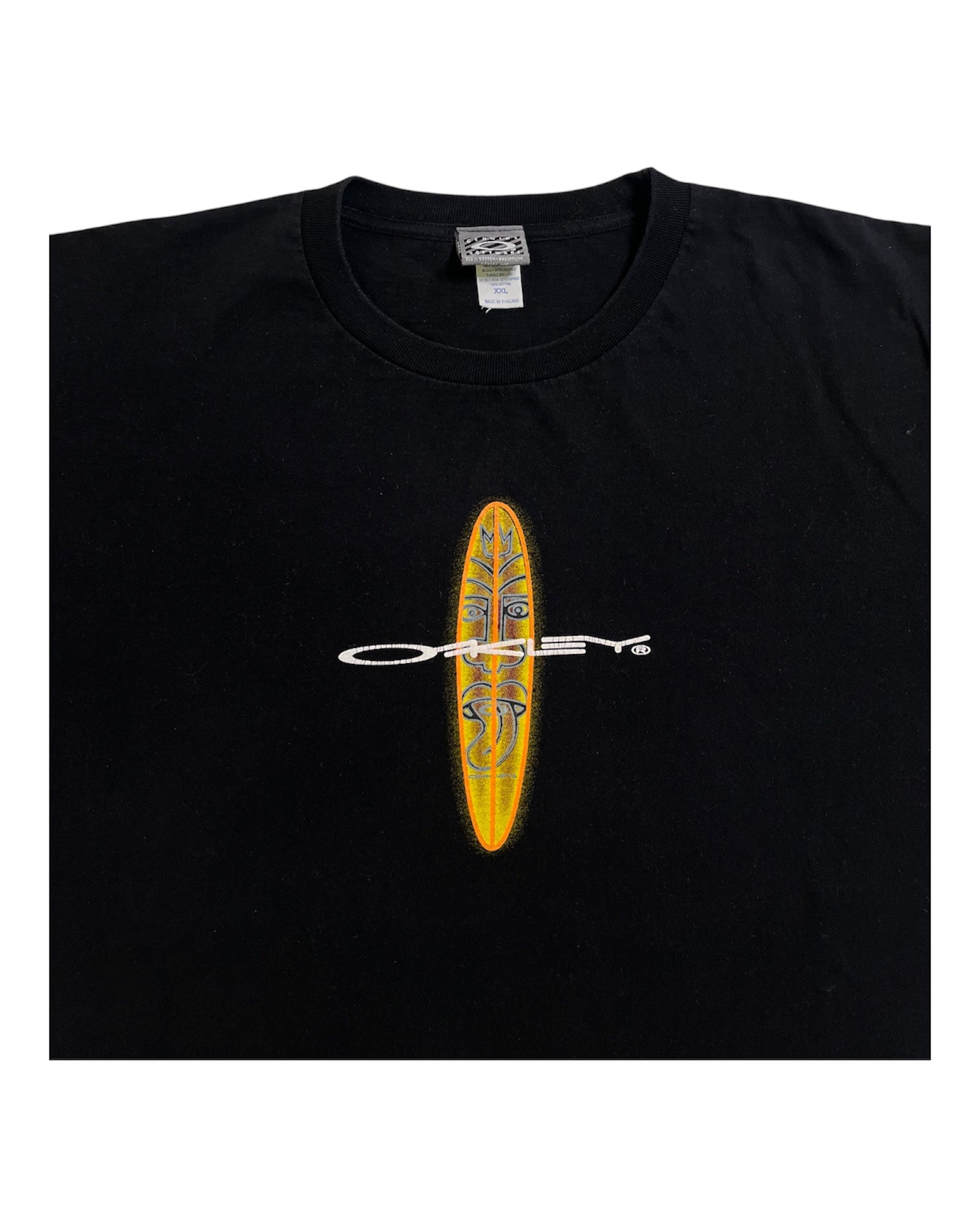 【希少】OAKLEY Tシャツ ヴィンテージ L OAKLEY VINTAGE MADE IN USA GARMENT TEE 90's Vintage T-Shirt RN