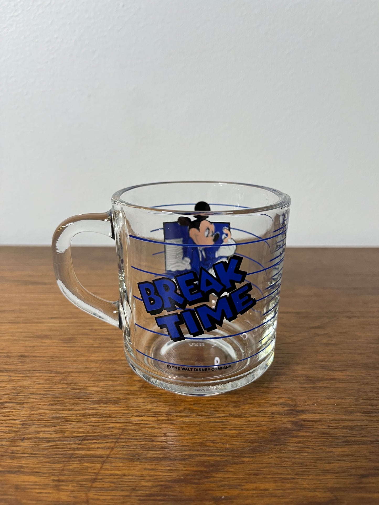Mickey Mouse Glass Mug