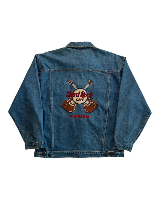 Hard Rock Cafe Shanghai Denim Jacket (L)