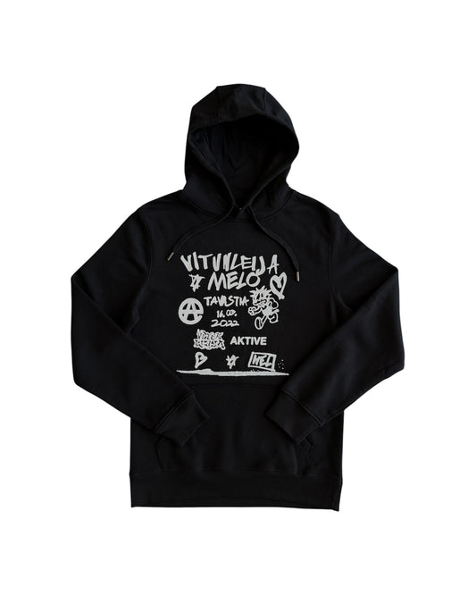 Melo x Vitunleija Tavastia 2022 Merch Hoodie (XS), (S) & (M)
