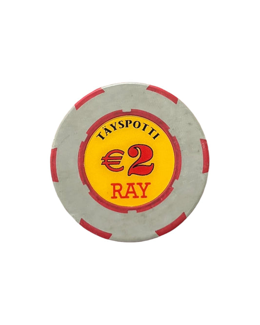 RAY Poker Chip 2€
