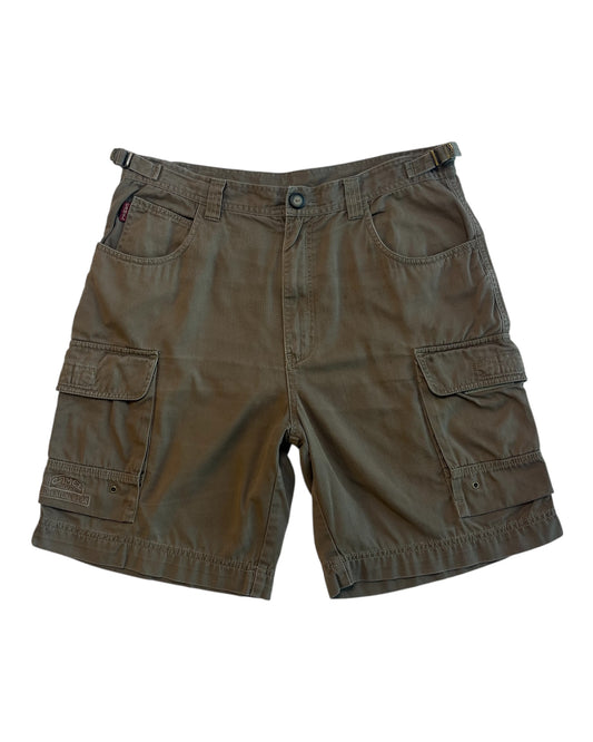 Camel Cargo Shorts (L)