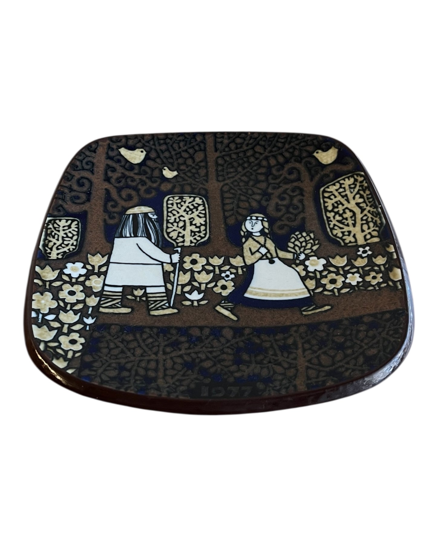 Arabia Kalevala 1977 Wall Plate