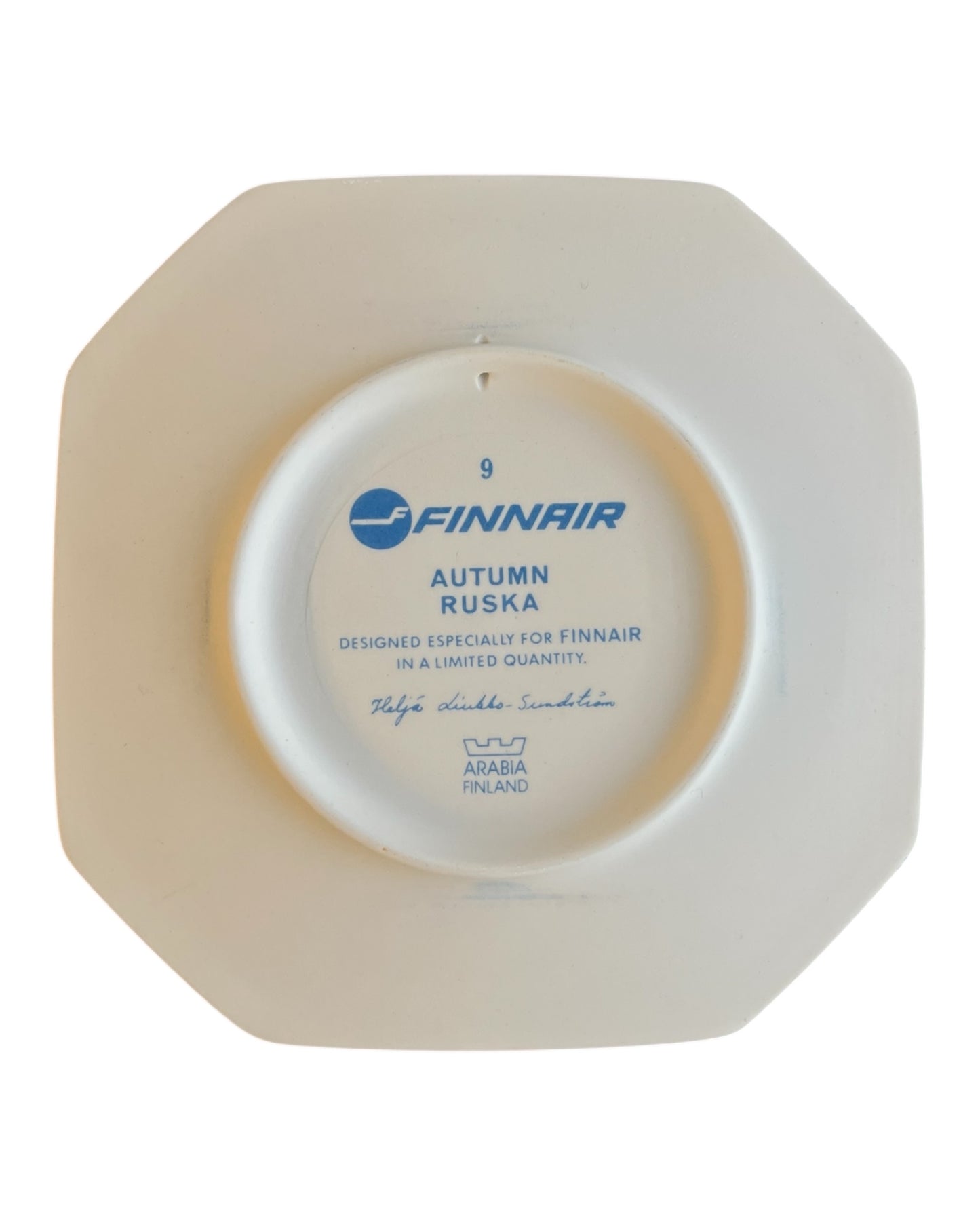 Arabia Finnair Ruska Wall Plate