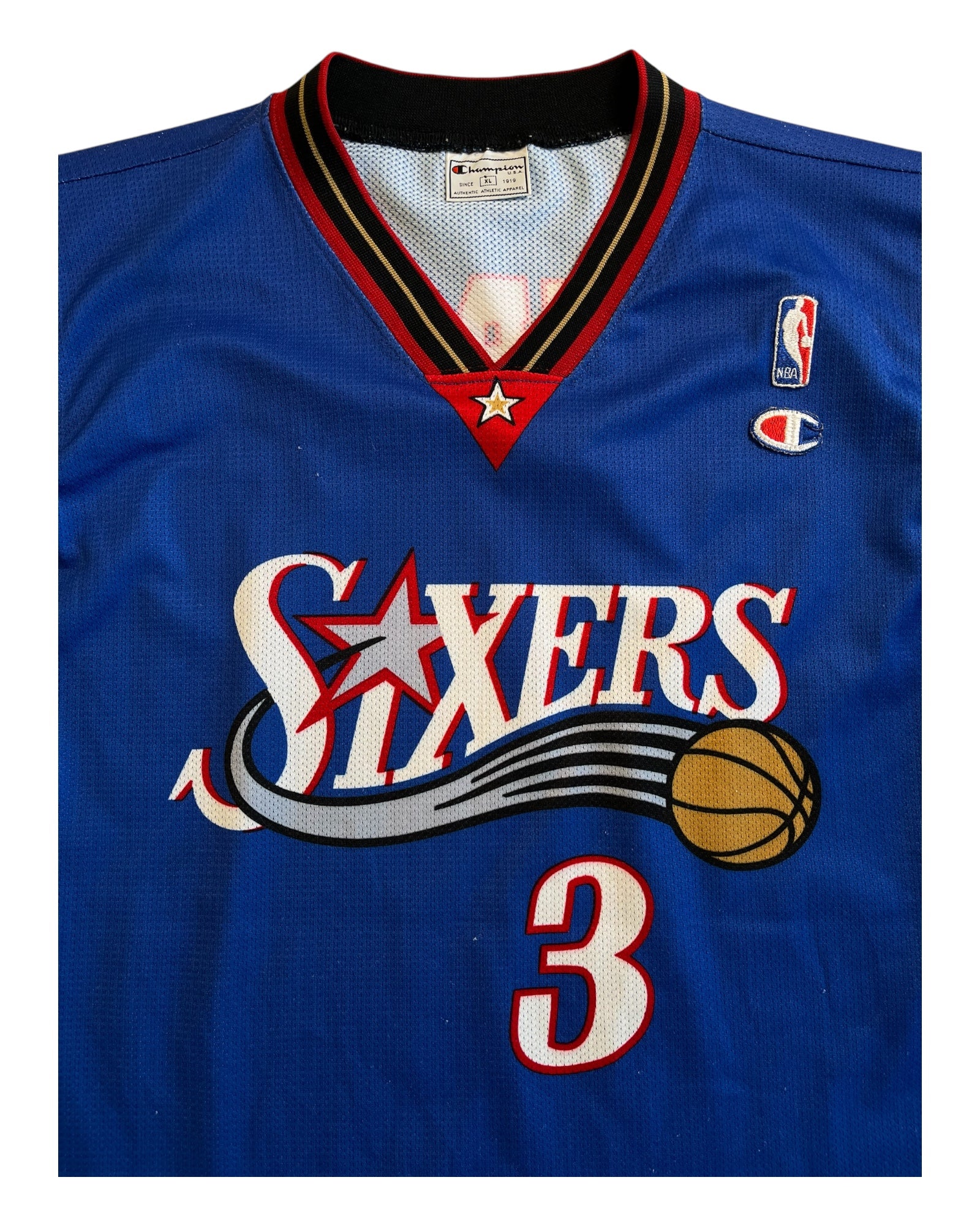 Champion Sixers Jersey Iverson #3 (XL) – Lindberg Vintage & Second