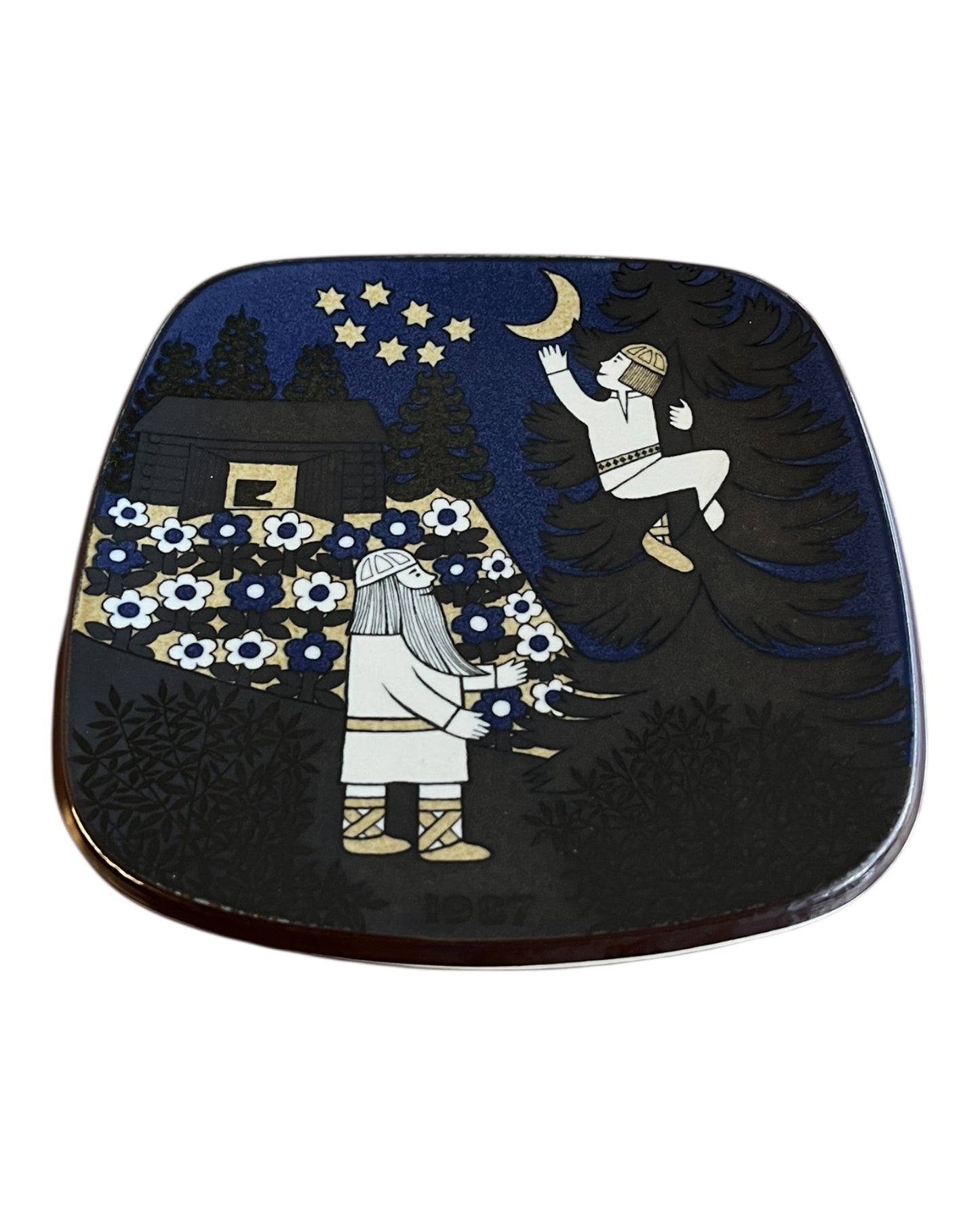 Arabia Kalevala 1987 Wall Plate