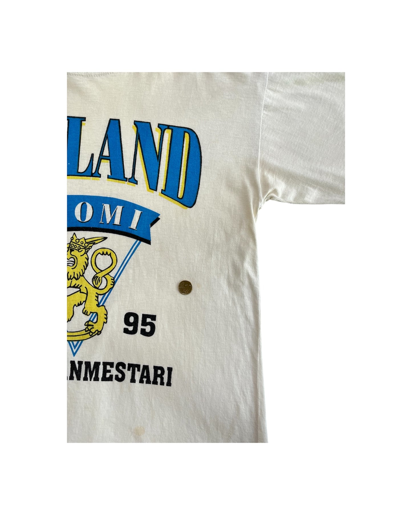 Suomi Maailmanmestari 1995 T-Shirt (L)