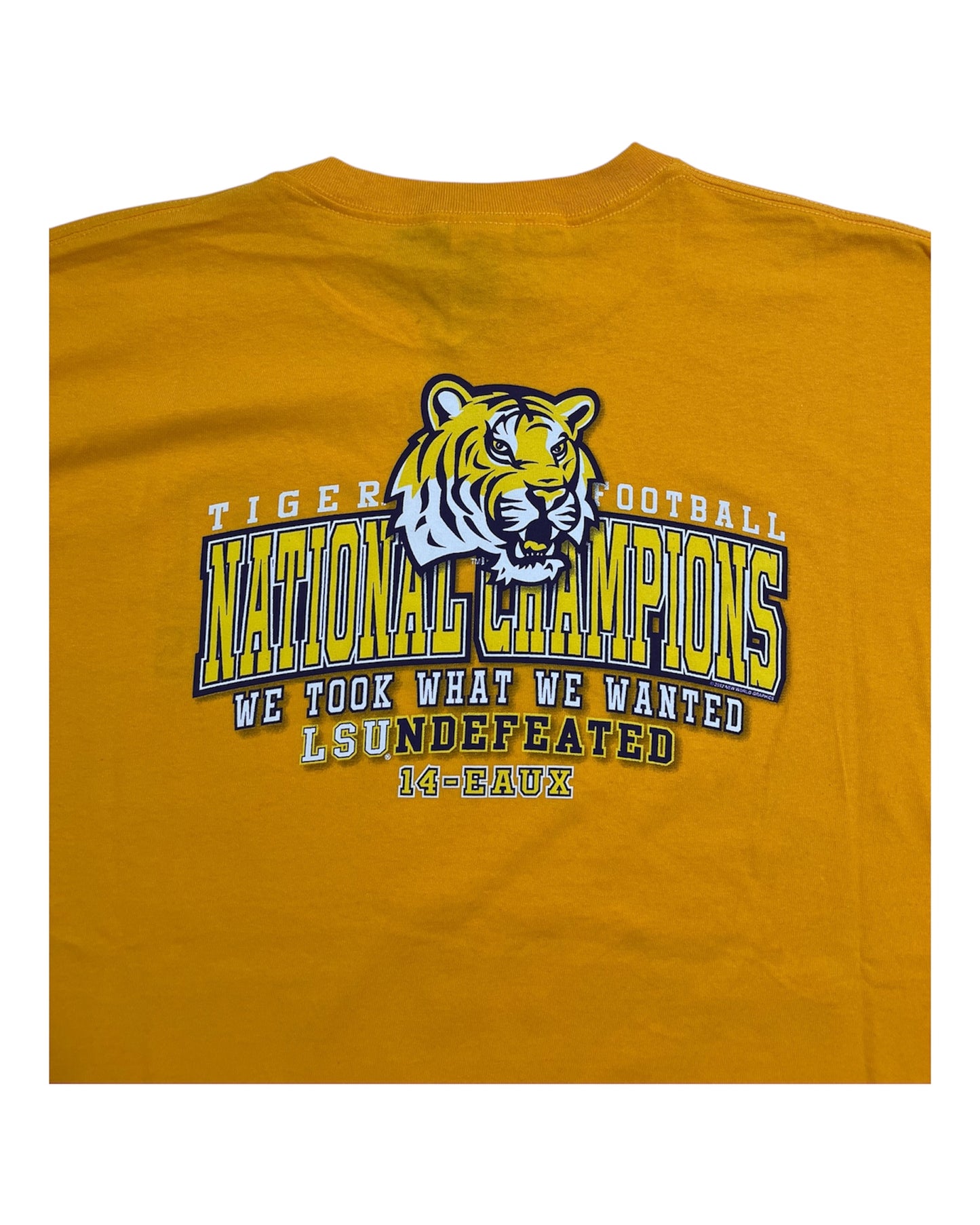 LSU Tigers 2011 National Champions Shirt (XL)