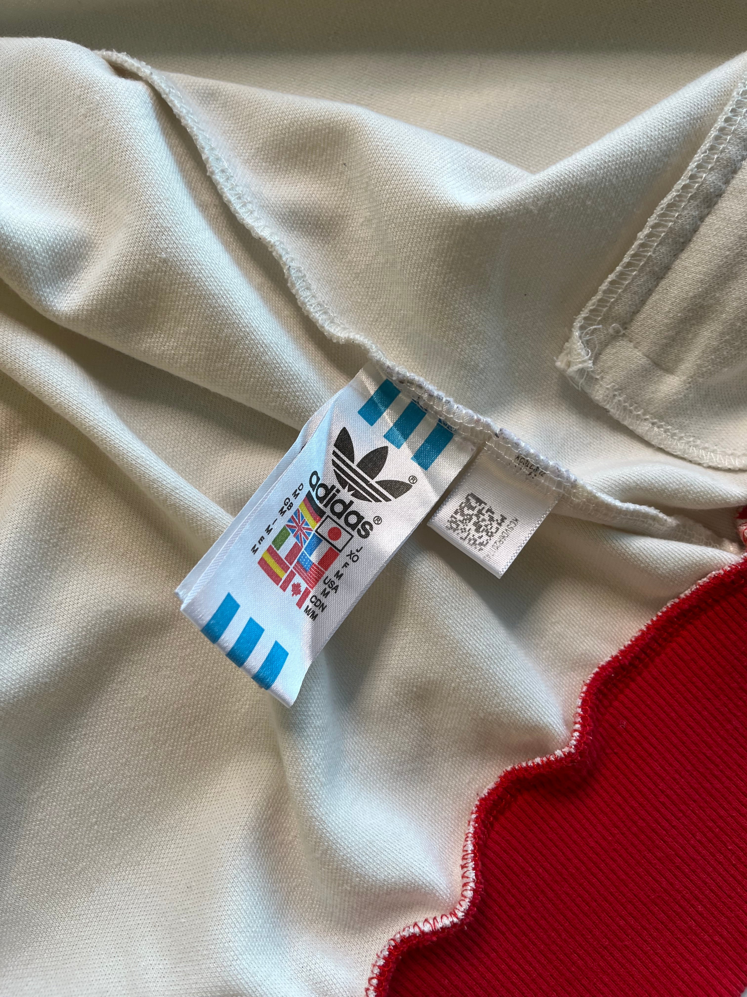 ミダス　激レア白タンクトップ　廃盤 Adidas Tokyo Tracktop (M) – Lindberg Vintage & Second Hand