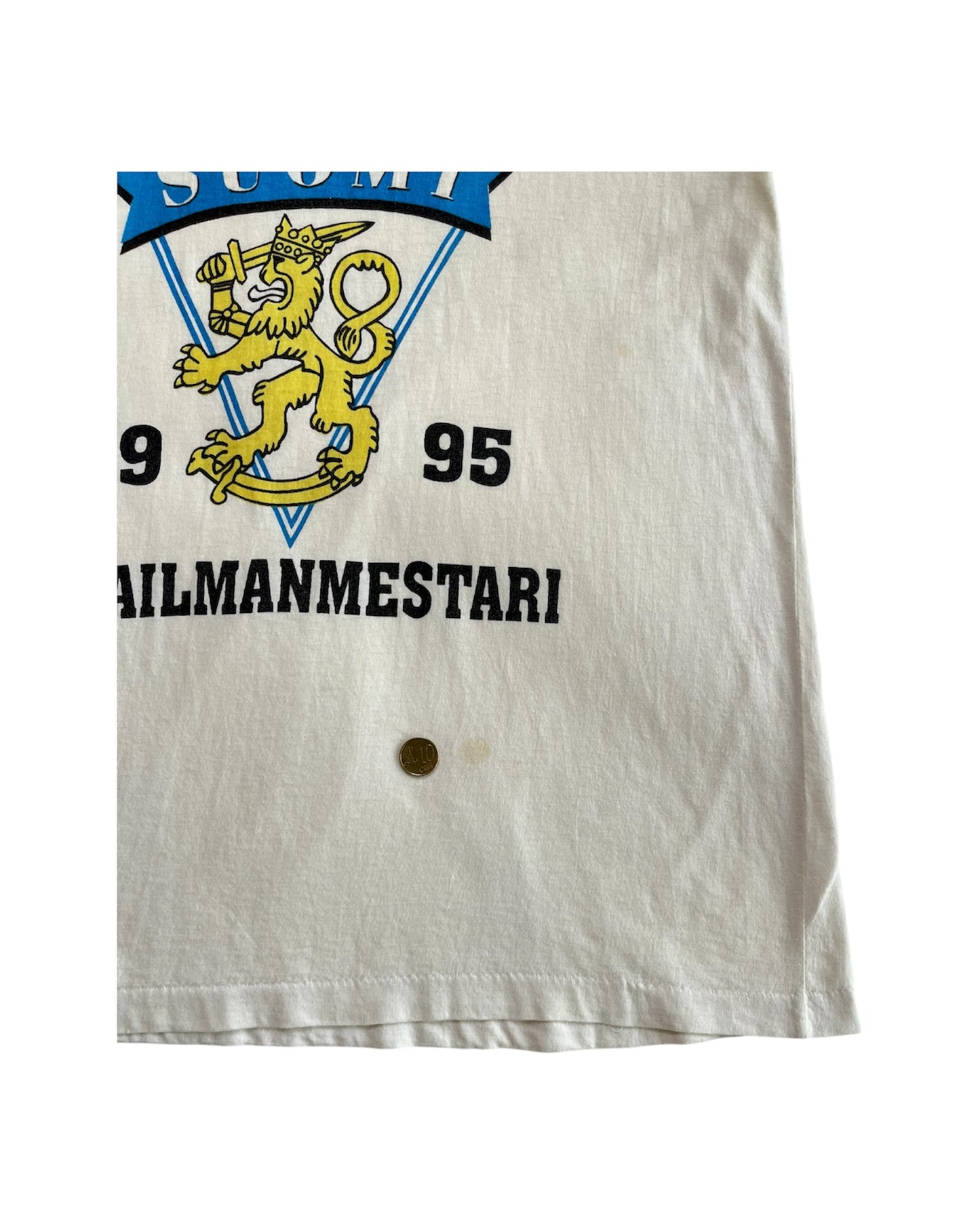 Suomi Maailmanmestari 1995 T-Shirt (L)