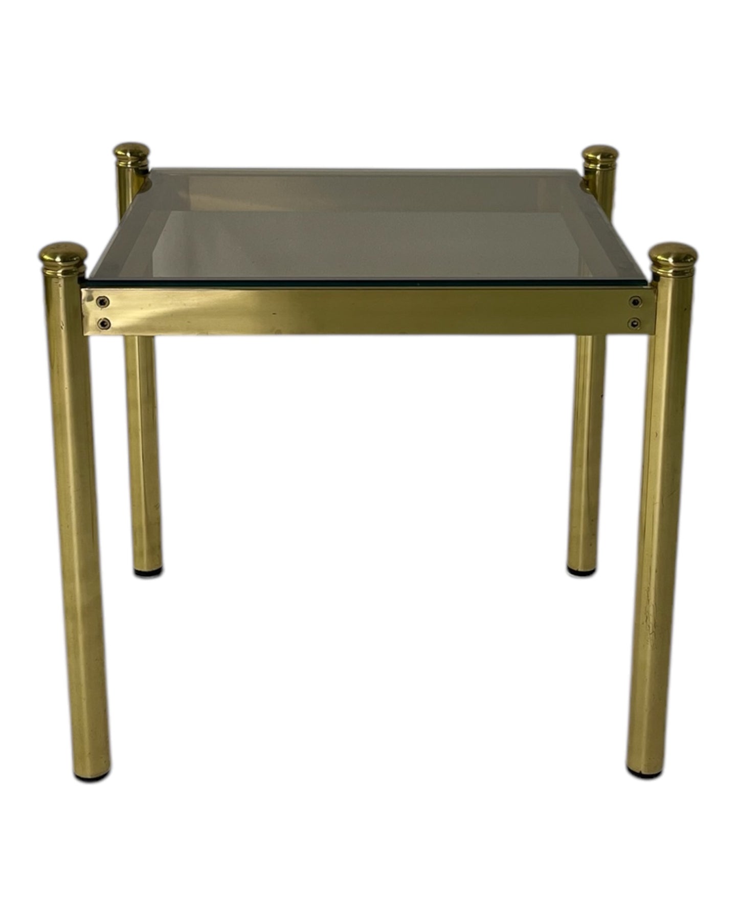 Metallic Glass Table