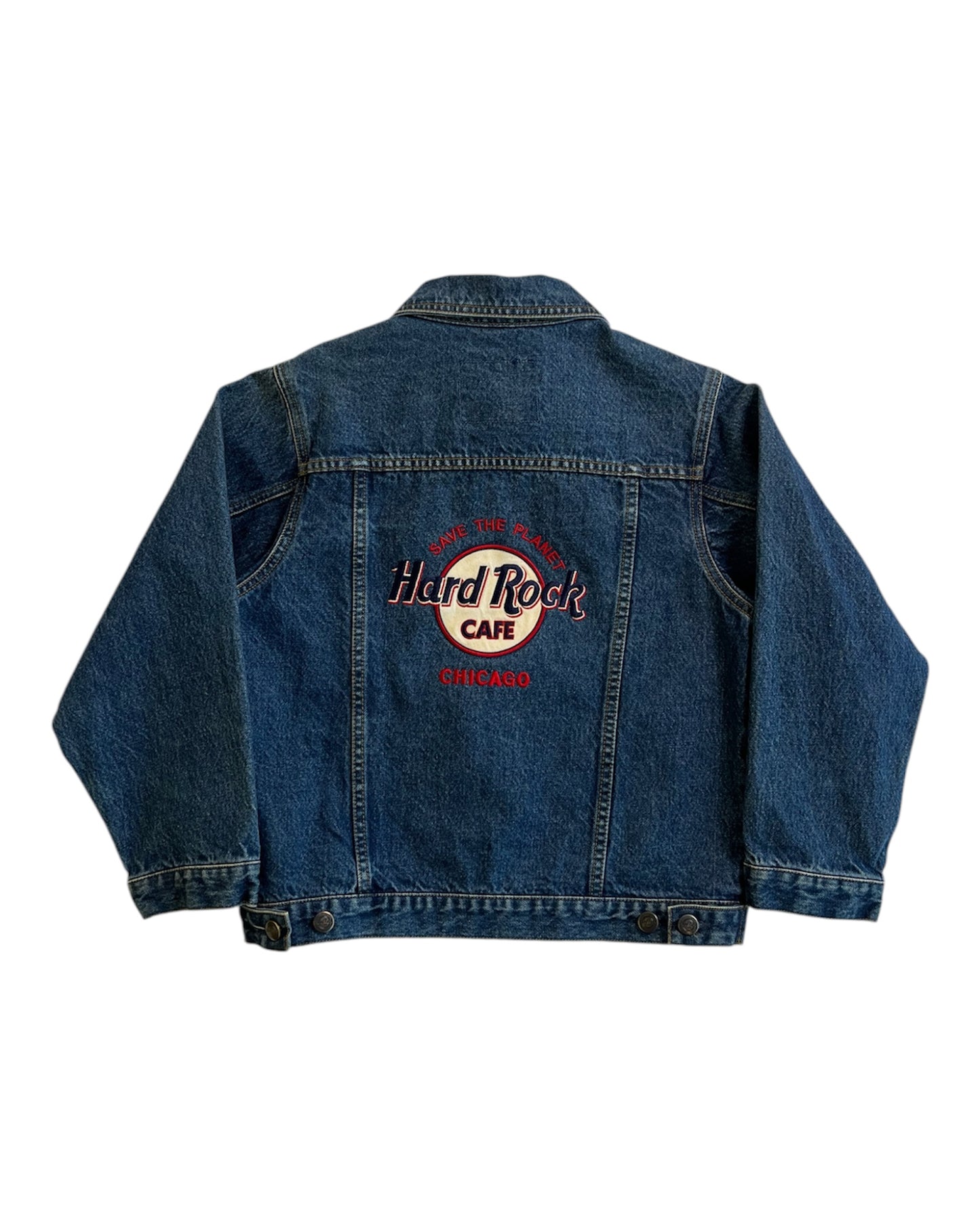 Hard Rock Cafe Chicago Denim Jacket