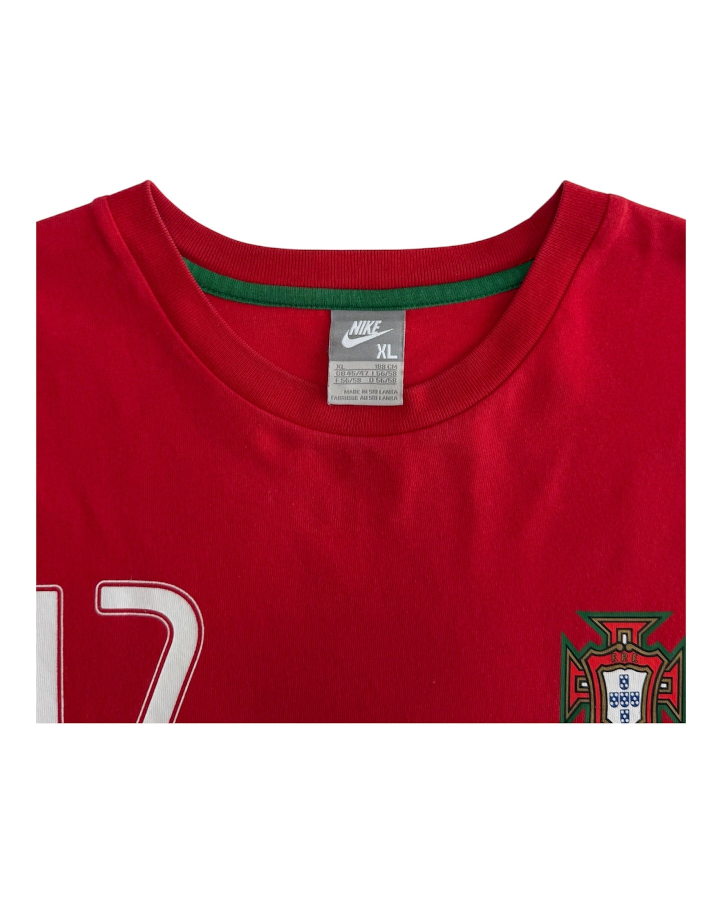 Nike Portugal Cristiano Ronaldo #17 T-Shirt (XL)