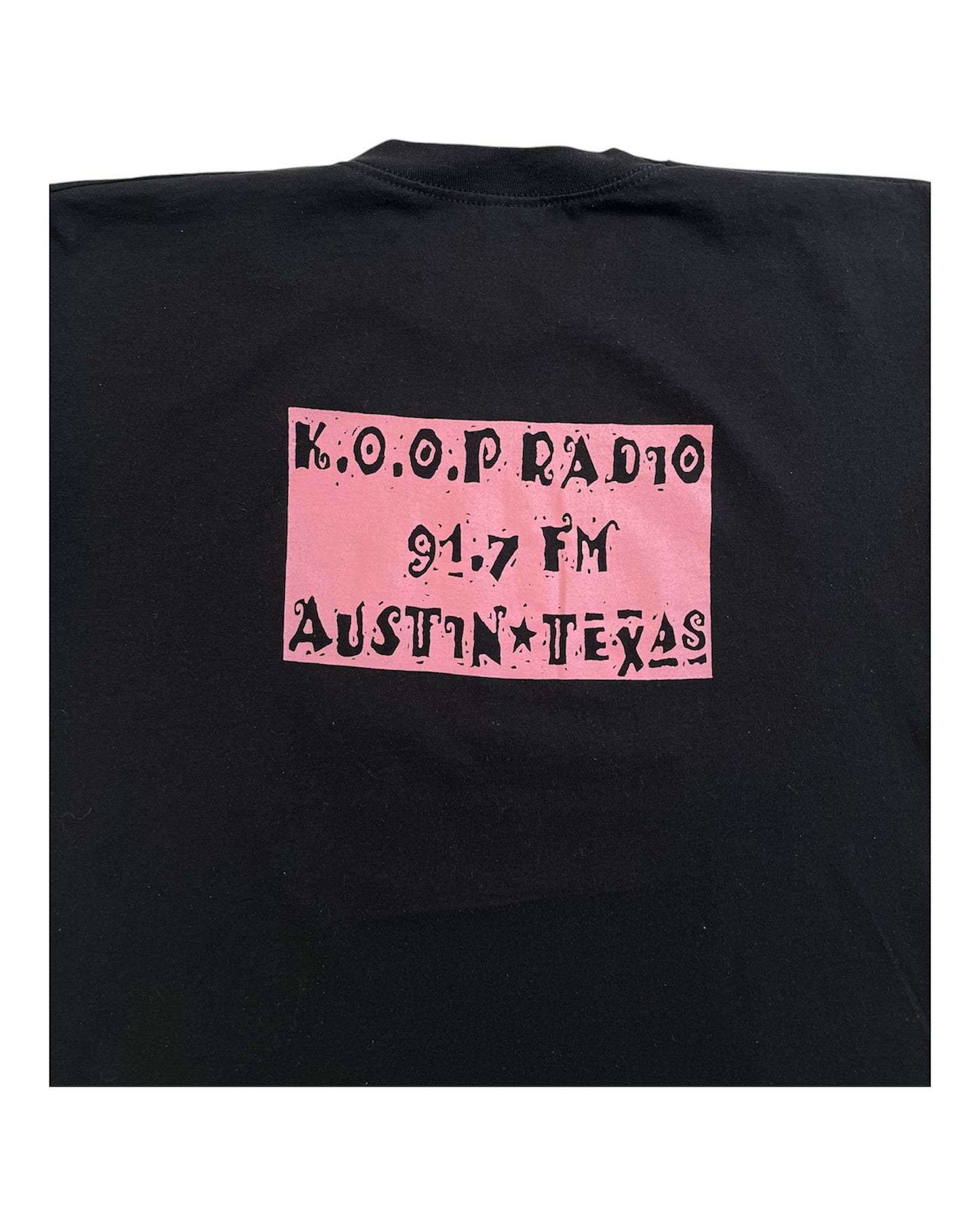 Koop Radio 91.7 FM Austin Texas T-Shirt (XL)