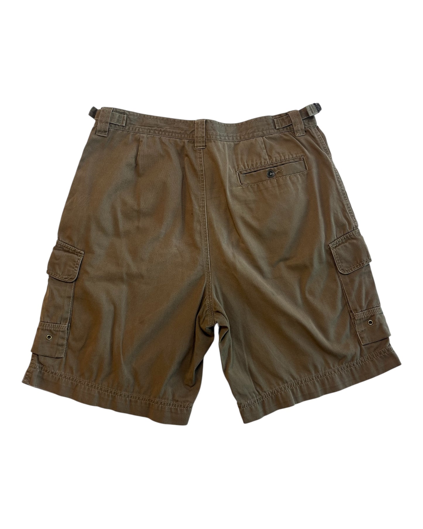 Camel Cargo Shorts (L)