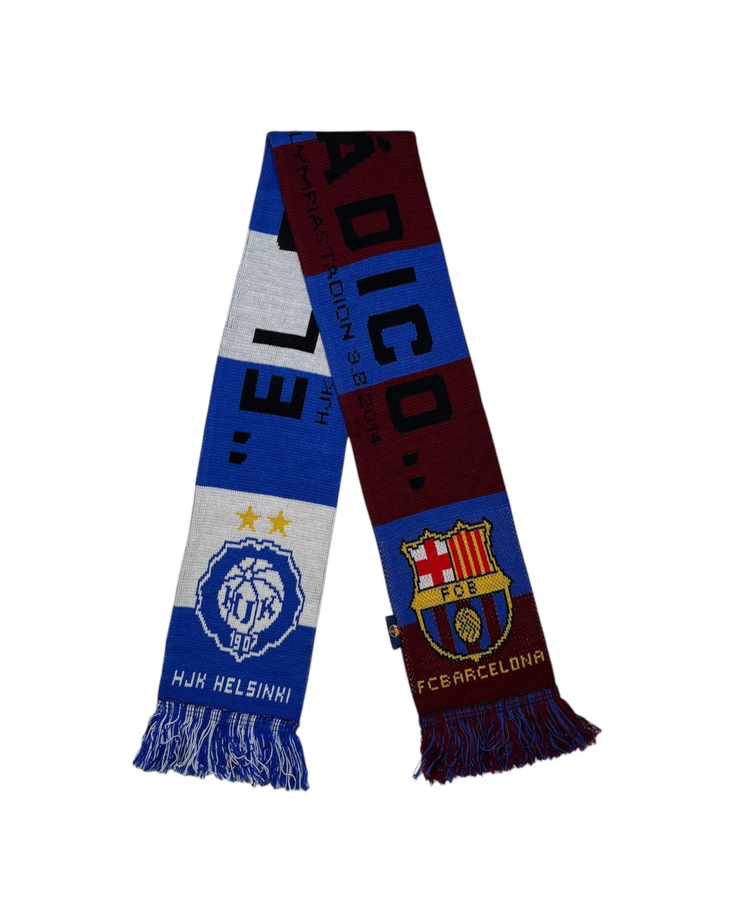 HJK Helsinki - FC Barcelona ”El Stádico” Scarf