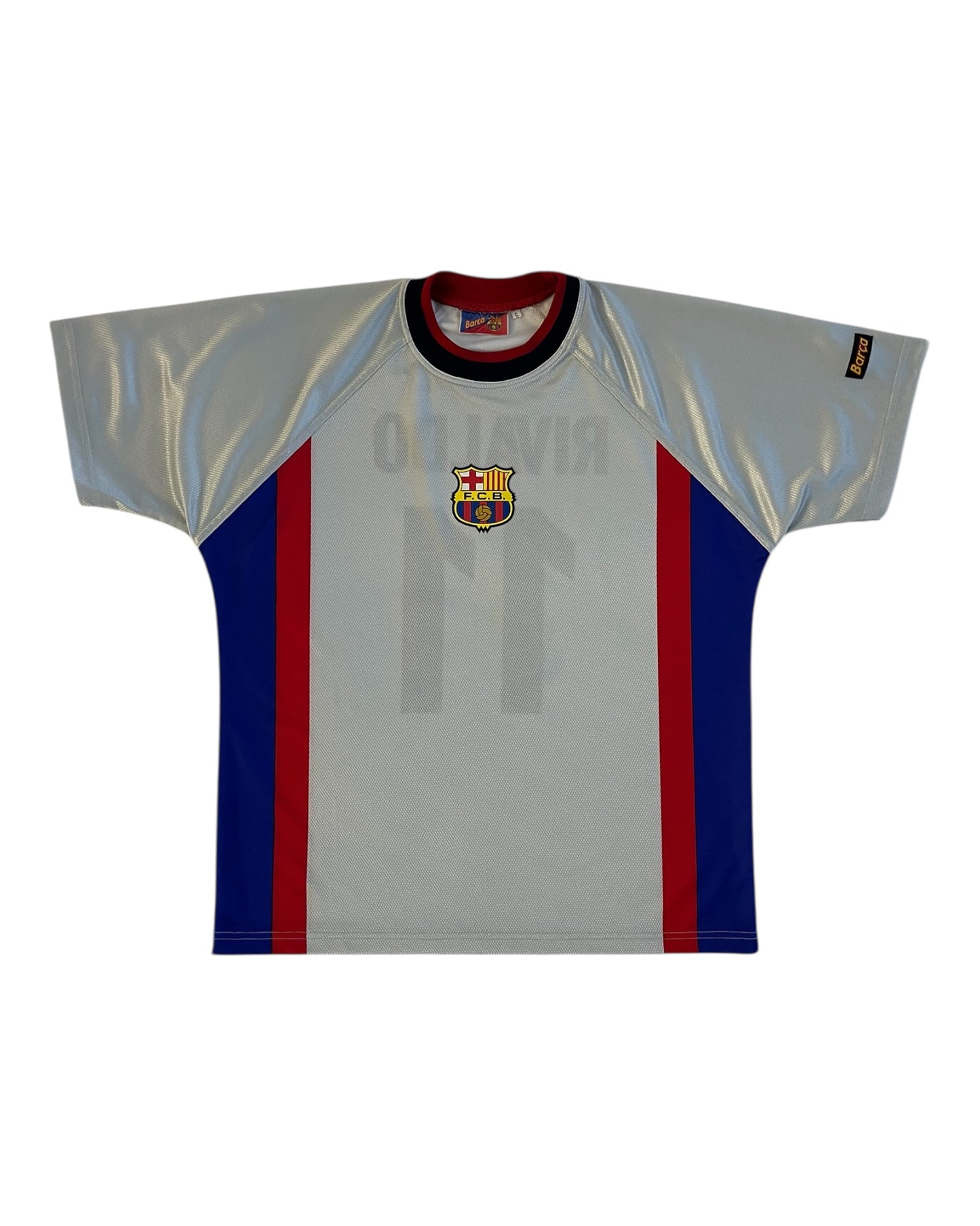 FC Barcelona Rivaldo #11 Shirt (S/M)