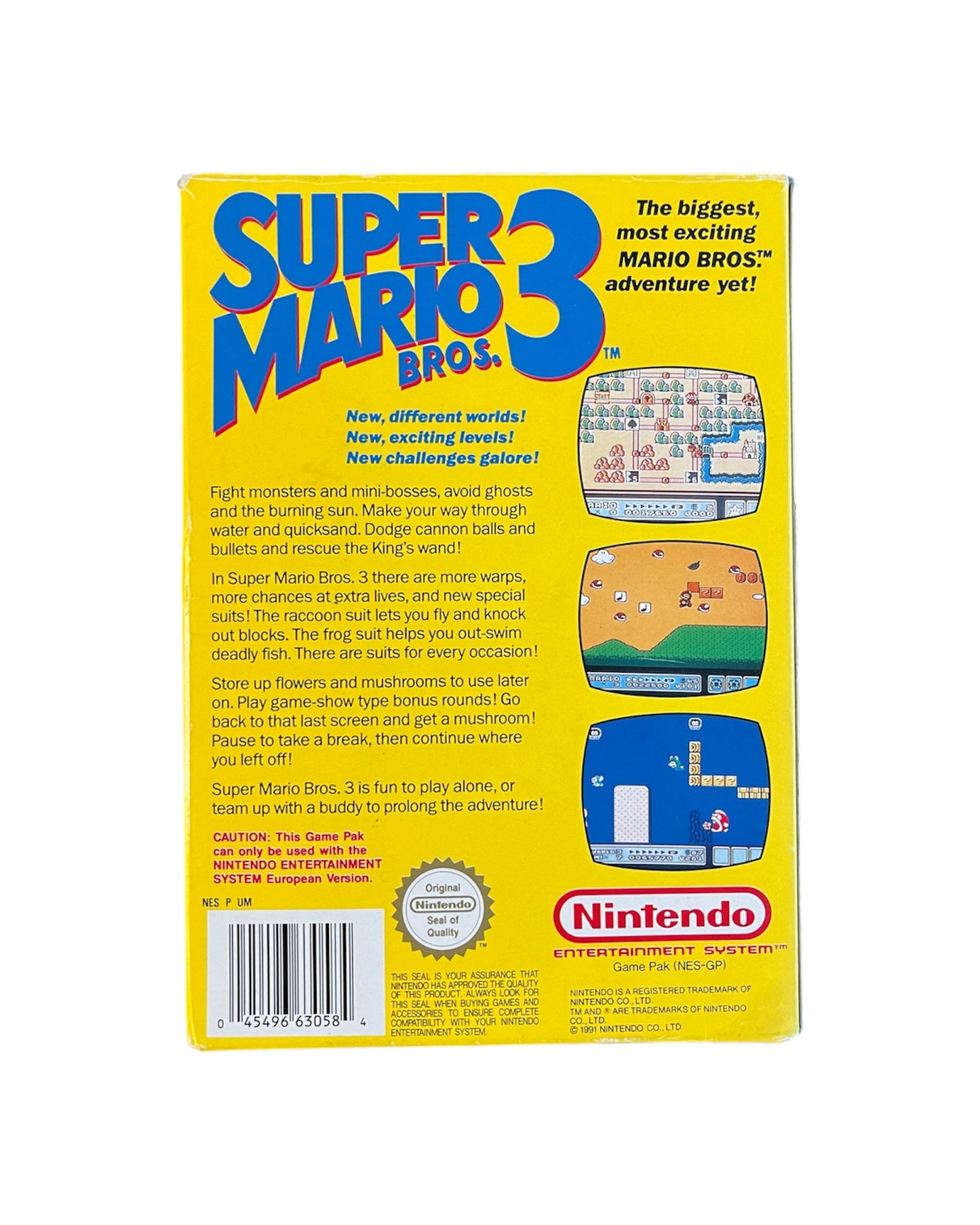 NES Super Mario Bros. 3 (CIB)