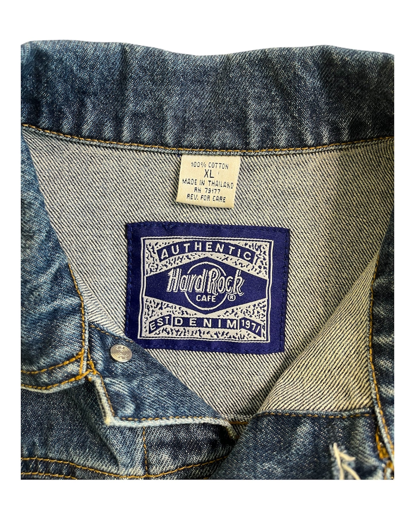 Hard Rock Cafe Chicago Denim Jacket