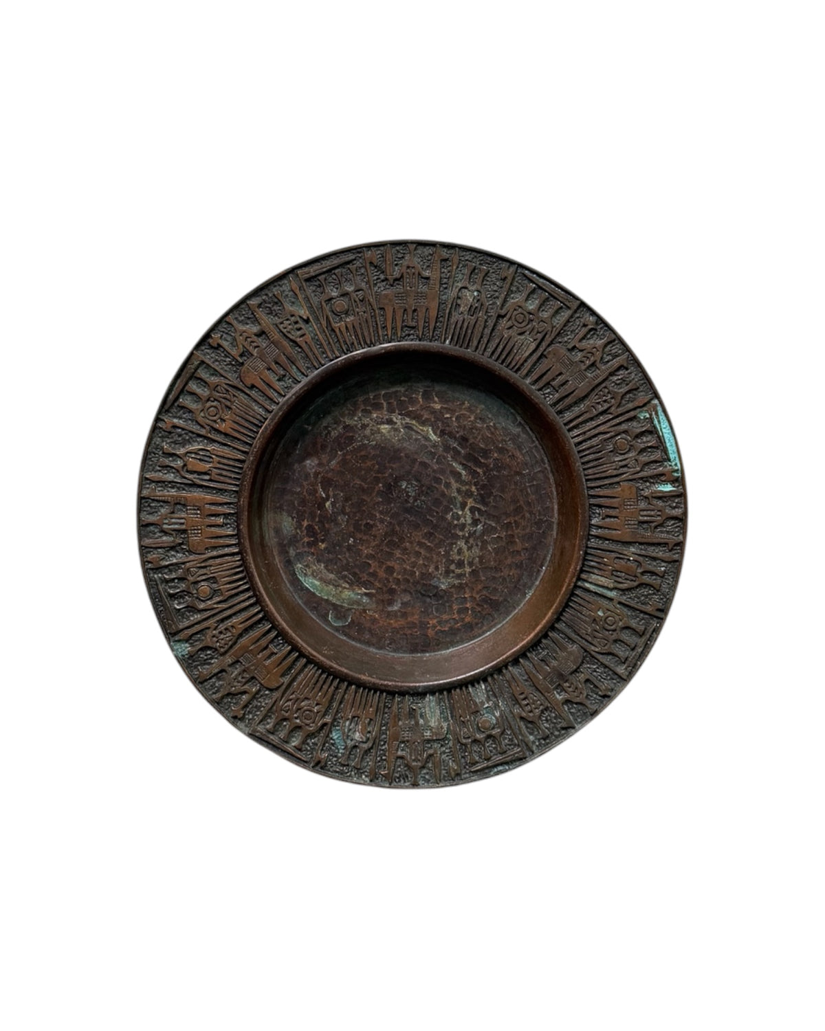 Bronze Wall Art Plate