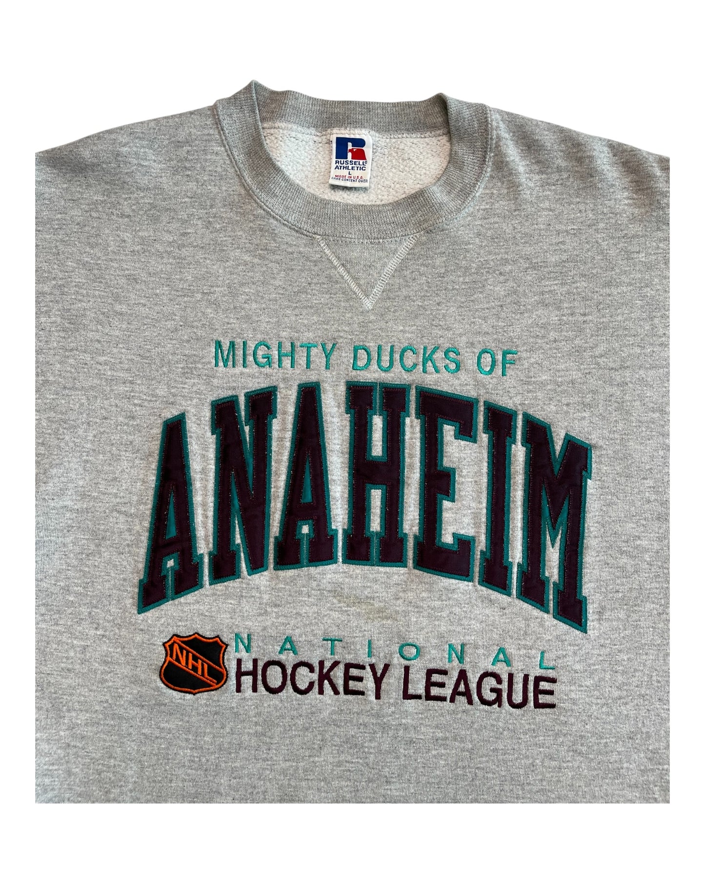 Russell Athletic Mighty Ducks Of Anaheim Sweatshirt (L)